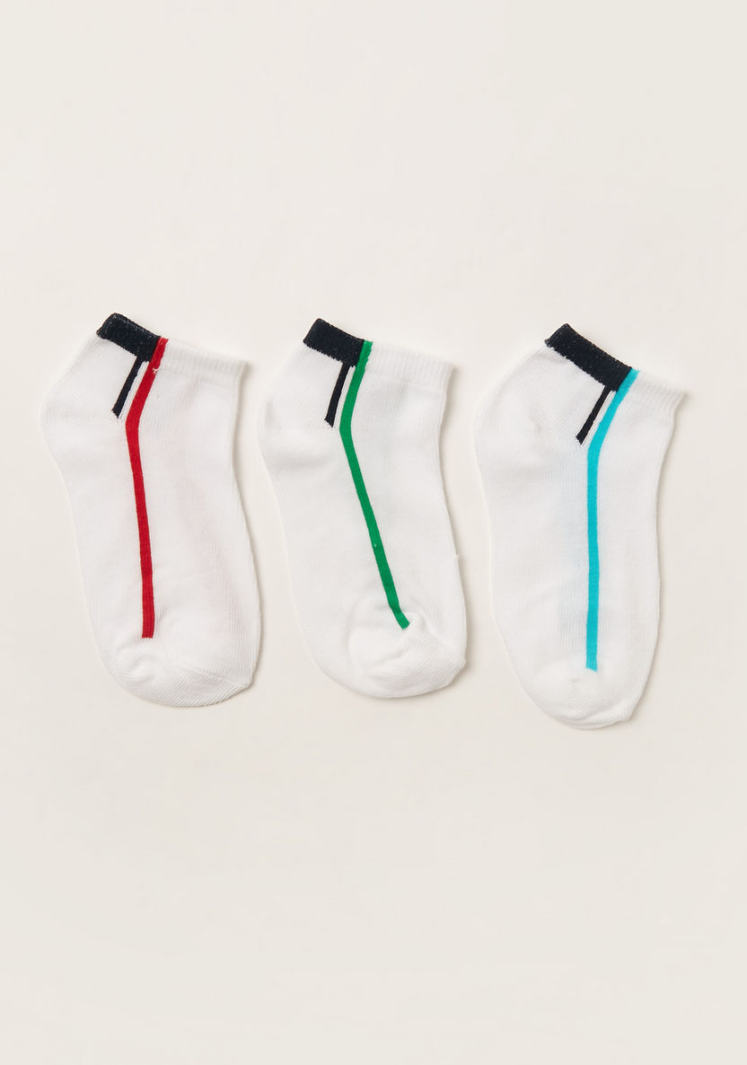 Juniors Assorted Ankle Length Socks - Set of 3-Socks-image-0