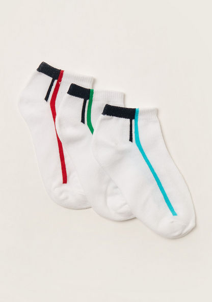 Juniors Assorted Ankle Length Socks - Set of 3