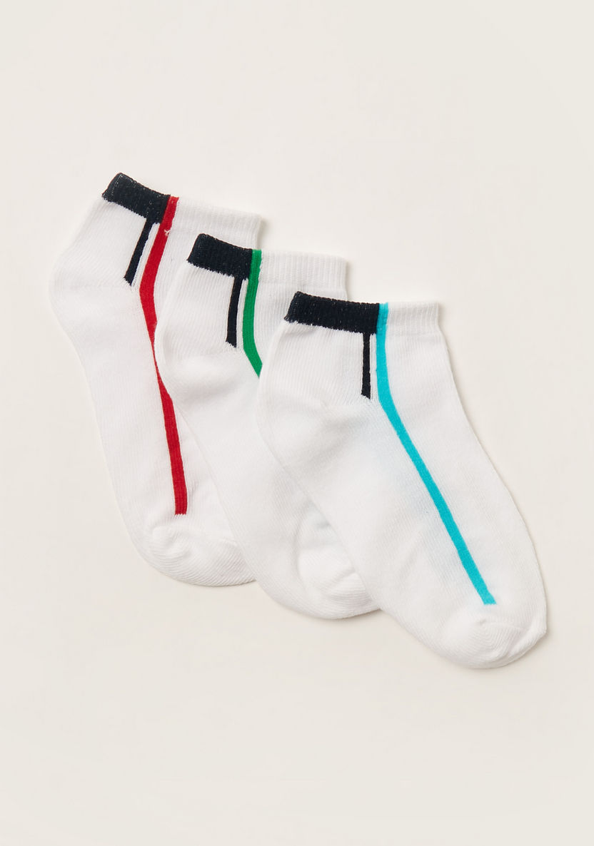 Juniors Assorted Ankle Length Socks - Set of 3-Socks-image-1