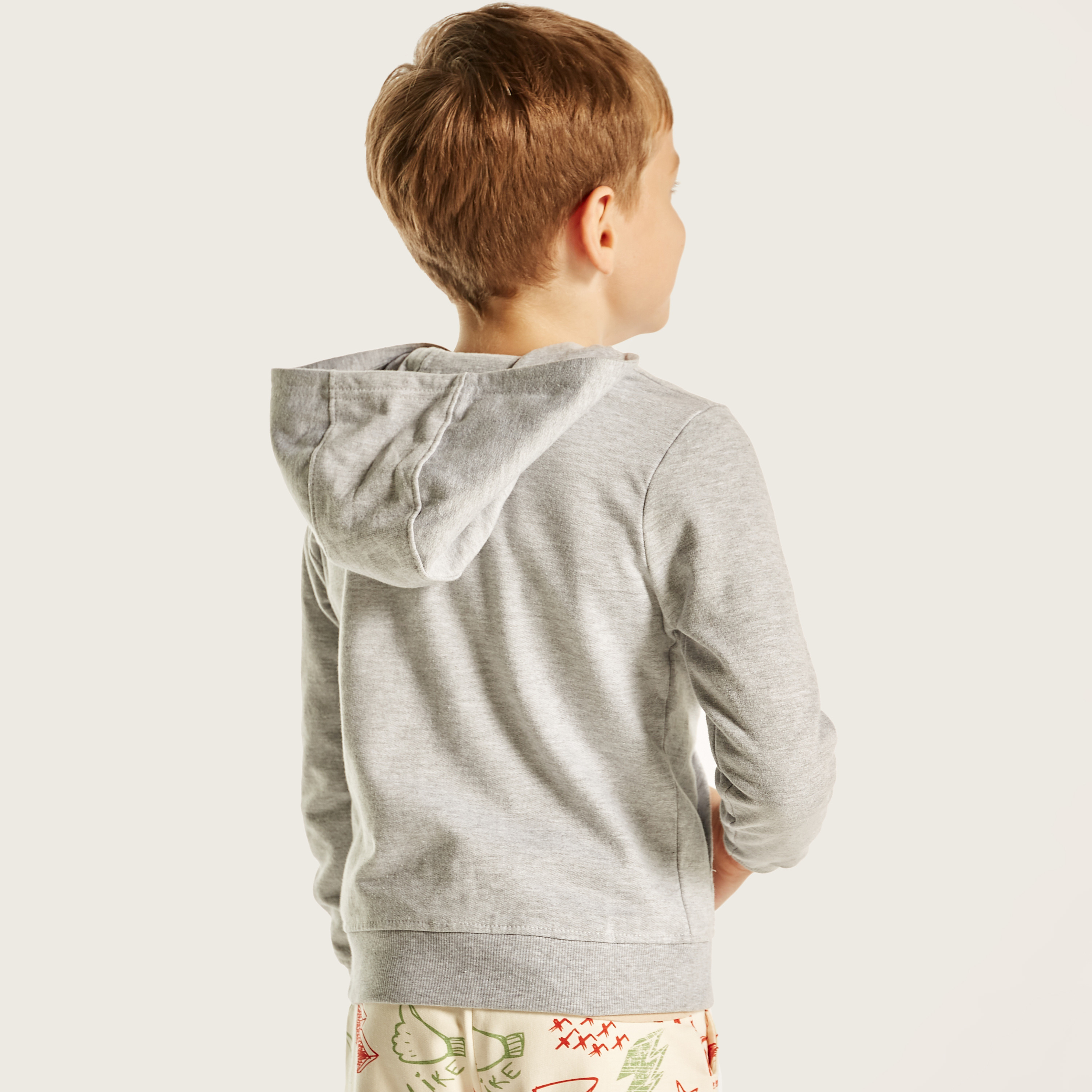 جاكيت بأكمام طويلة وقبعة وطبعات ميكي ماوس من ديزني-boys-clothing-jacketsandcoats-image-4