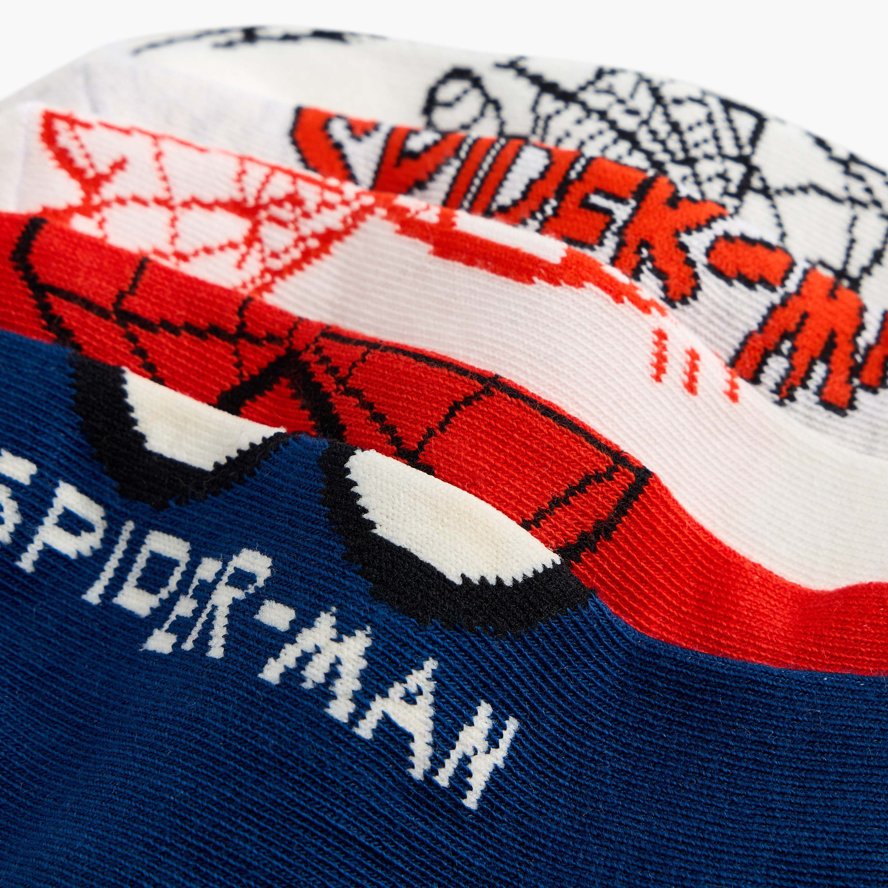 Spider-Man Print Ankle Length Socks - Set of 6-boys-accessories-socks-image-4
