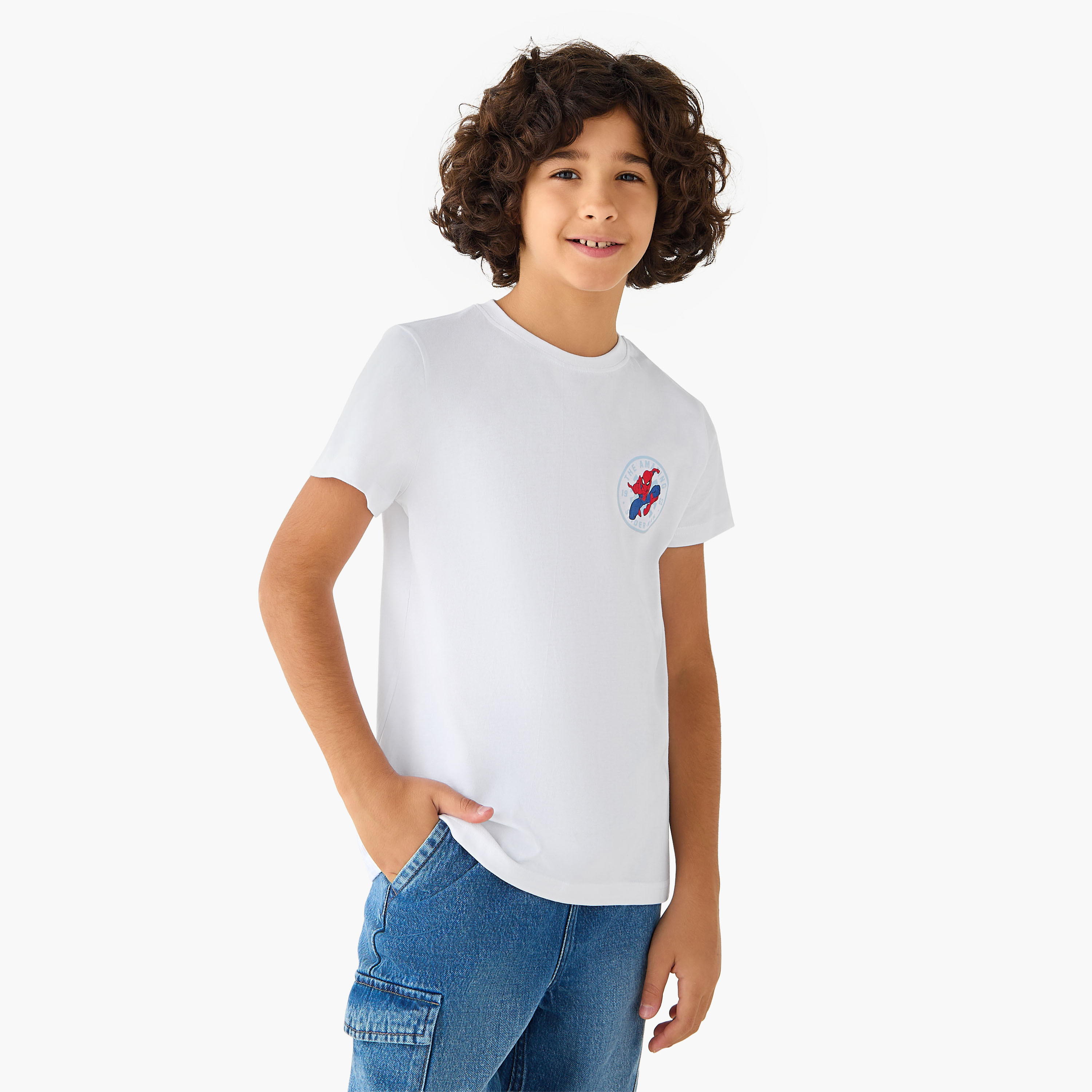 تيشيرت بأكمام قصيرة وطبعات-boys-clothing-schoolwear-tshirtsandpolos-image-5