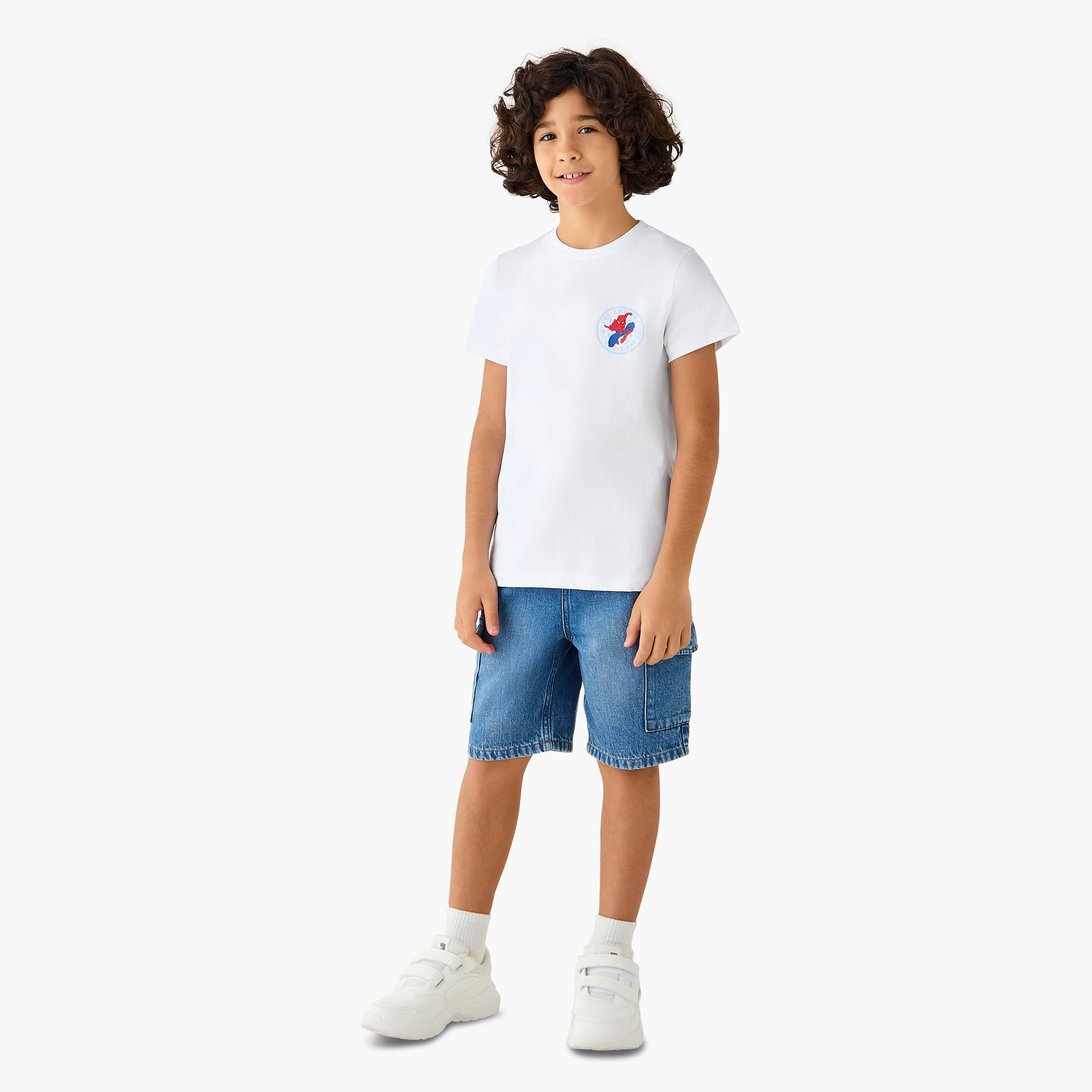 تيشيرت بأكمام قصيرة وطبعات-boys-clothing-schoolwear-tshirtsandpolos-image-4