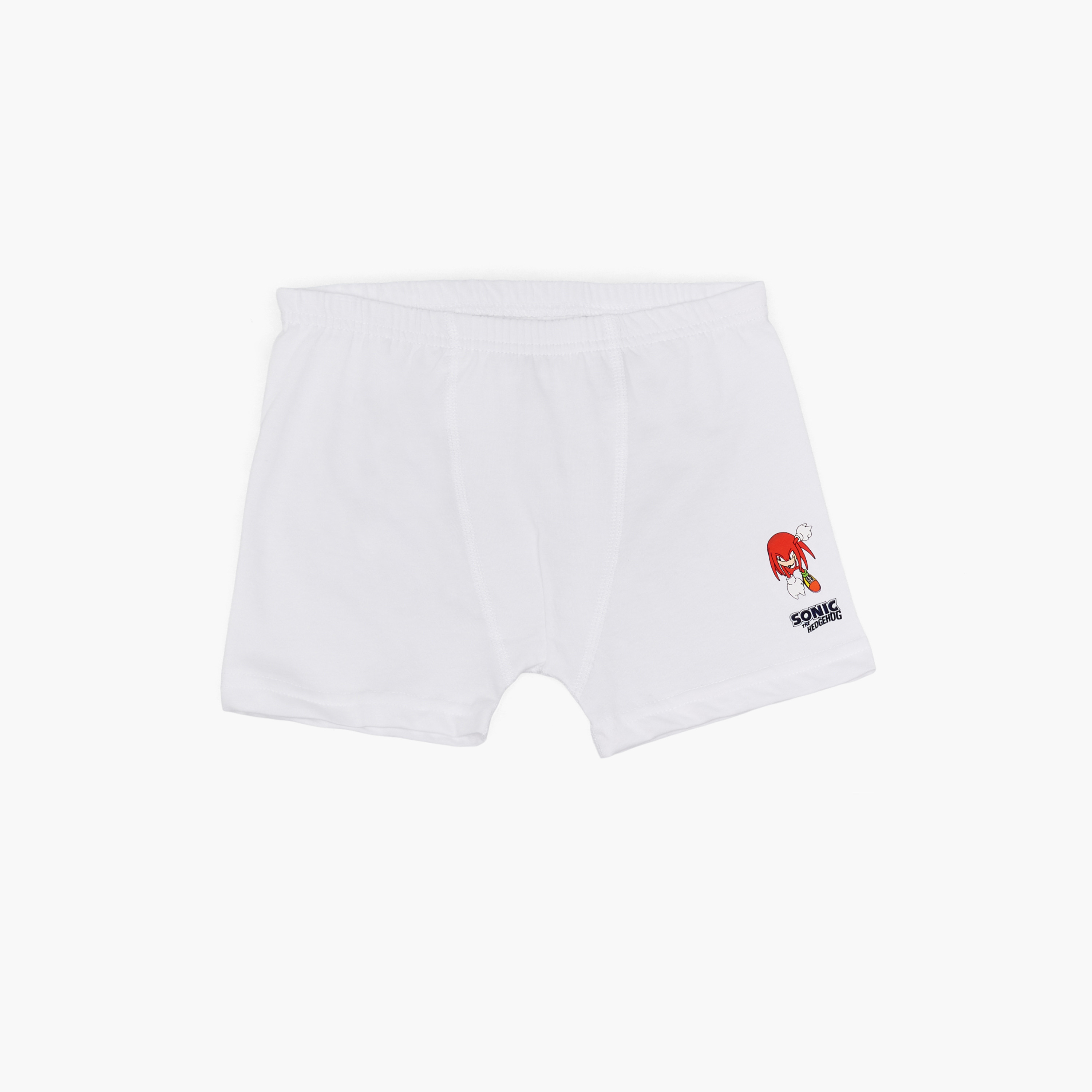 Pack of 3 Cotton Briefs with Sonic the Hedgehog Print-boys-clothing-innerwear-boxersandbriefs-image-2