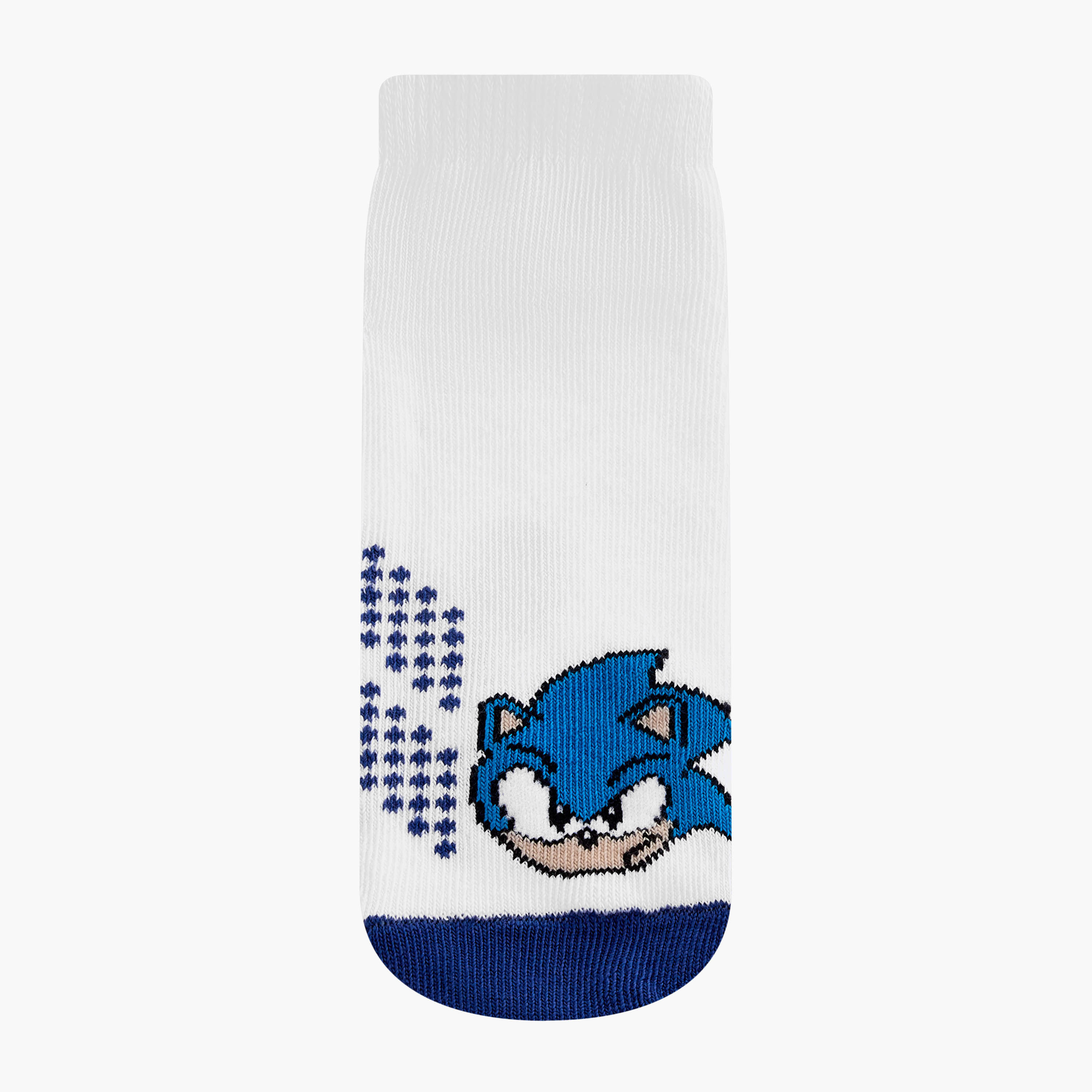 Pack of 5 Baby Boys Socks Sonic Print-baby-boys-accessories-socks-image-2
