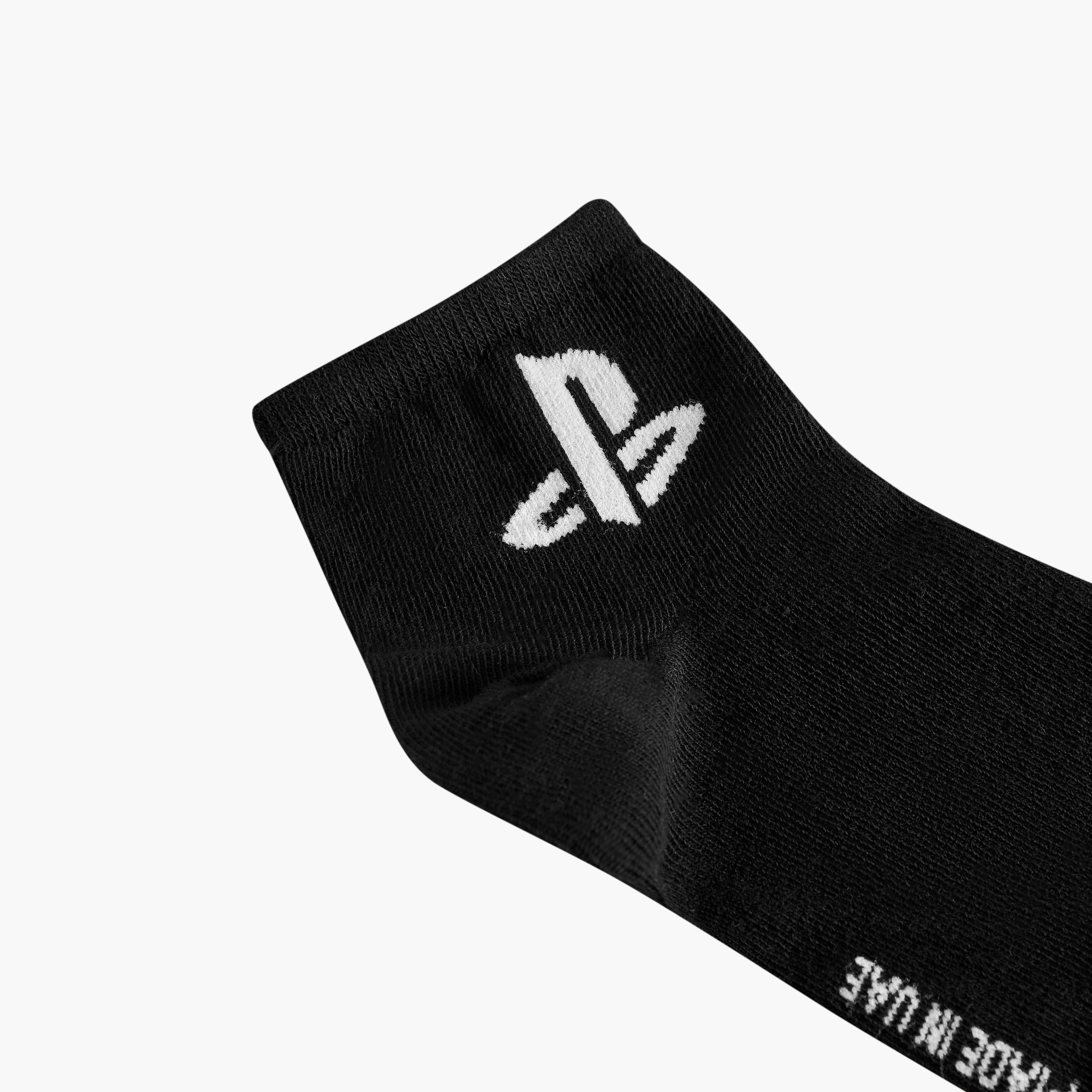 Pack of 5 PlayStation Baby Boys Socks Printed-baby-boys-accessories-socks-image-5