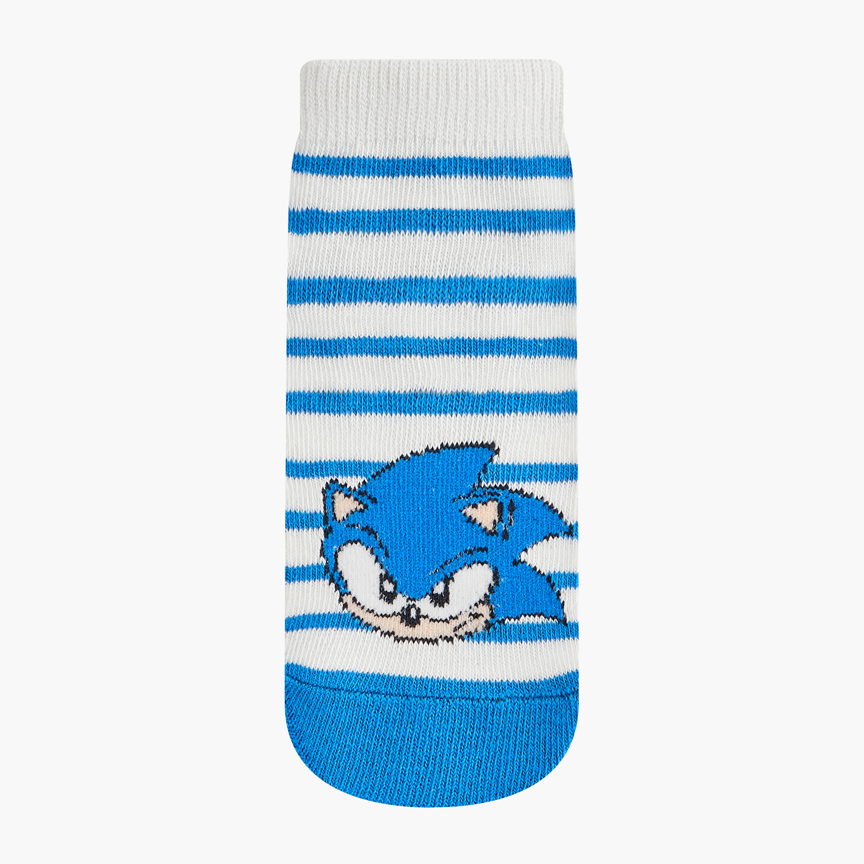 Sonic the Hedgehog Print Ankle Length Socks - Set of 5-baby-boys-accessories-socks-image-2