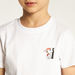 Snoopy Print T-shirt with Short Sleeves and Crew Neck-Tops-thumbnail-2