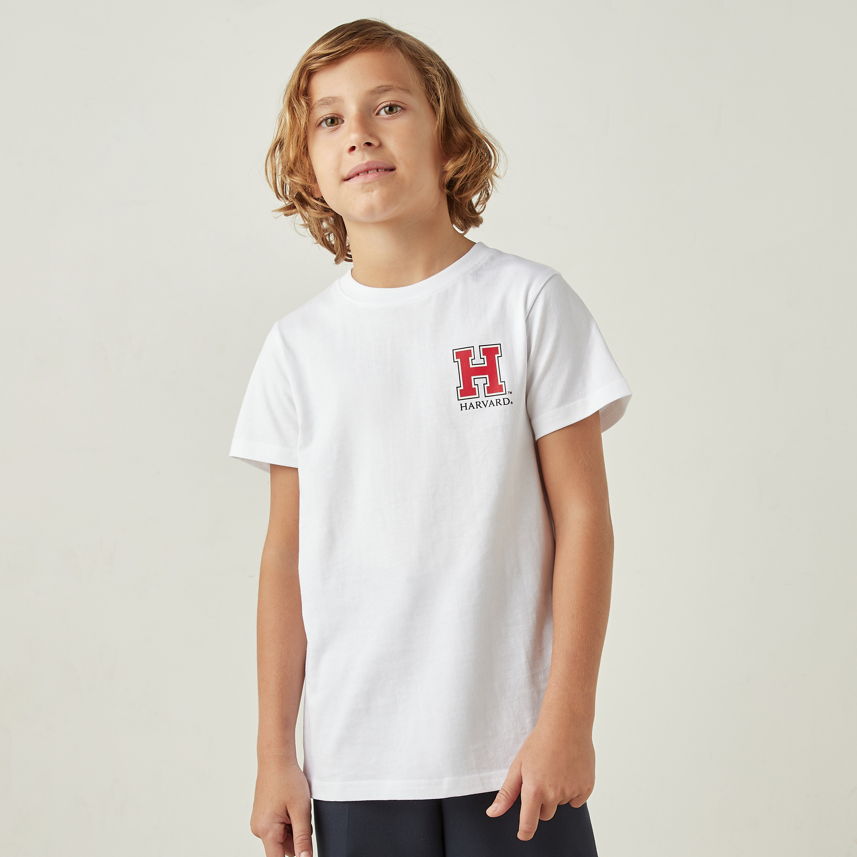 Buy Harvard Print T Shirt with Short Sleeves Online for Boys Centrepoint Kuwait