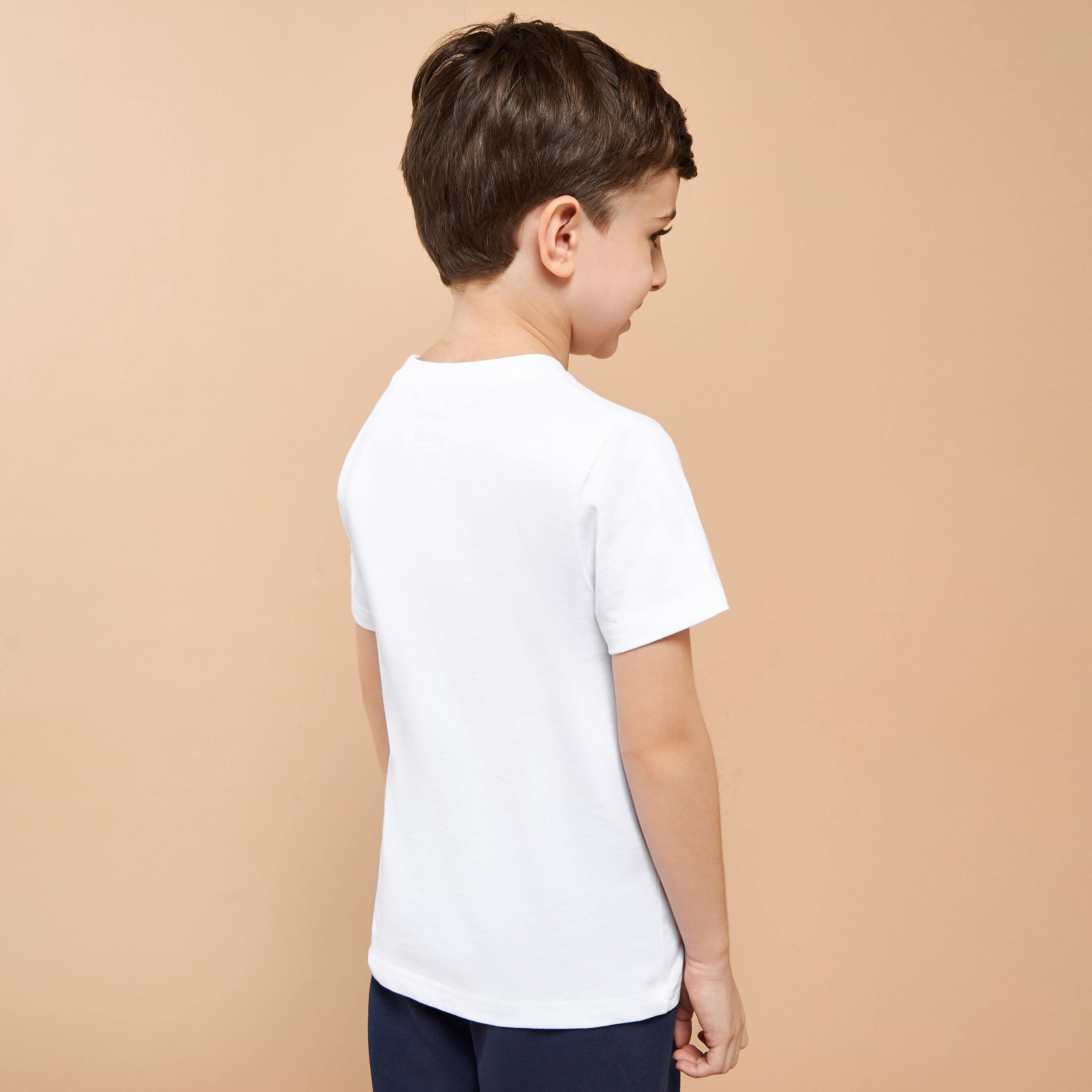 Sonic the Hedgehog Print T-Shirt with Short Sleeves-boys-clothing-schoolwear-tshirtsandpolos-image-3