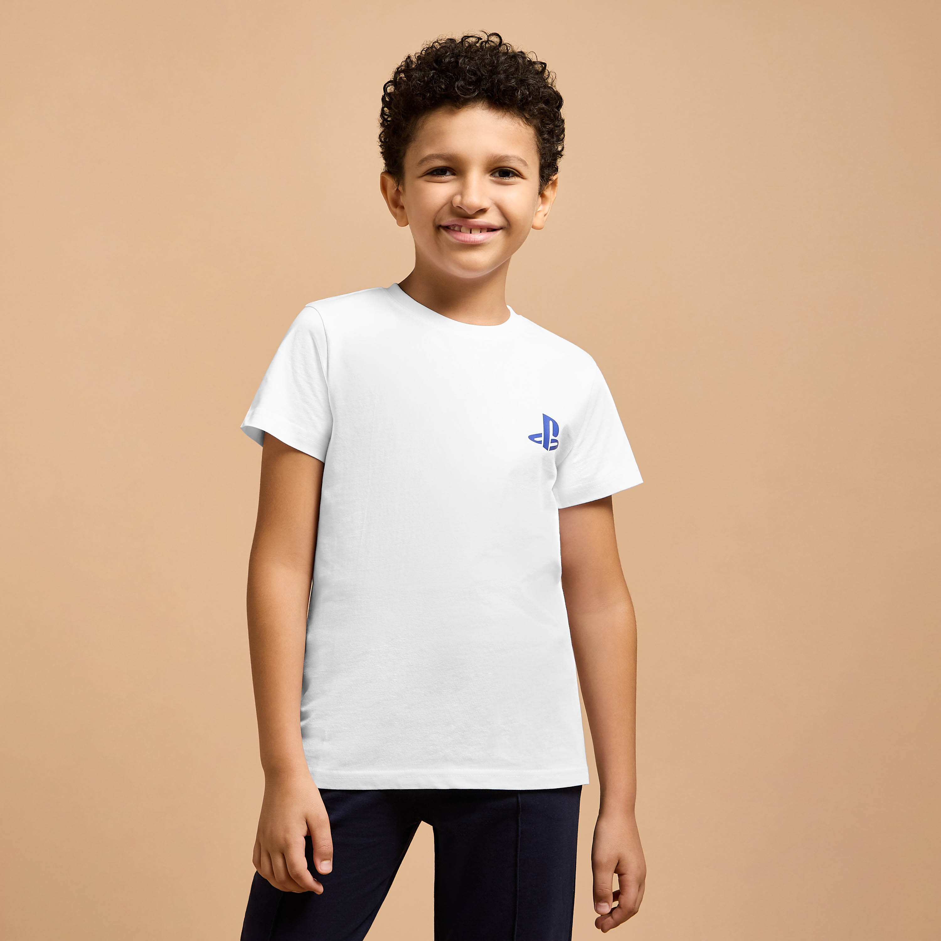 تيشيرت بأكمام قصيرة وطبعات شعار من بلايستيشن-boys-clothing-schoolwear-tshirtsandpolos-image-5