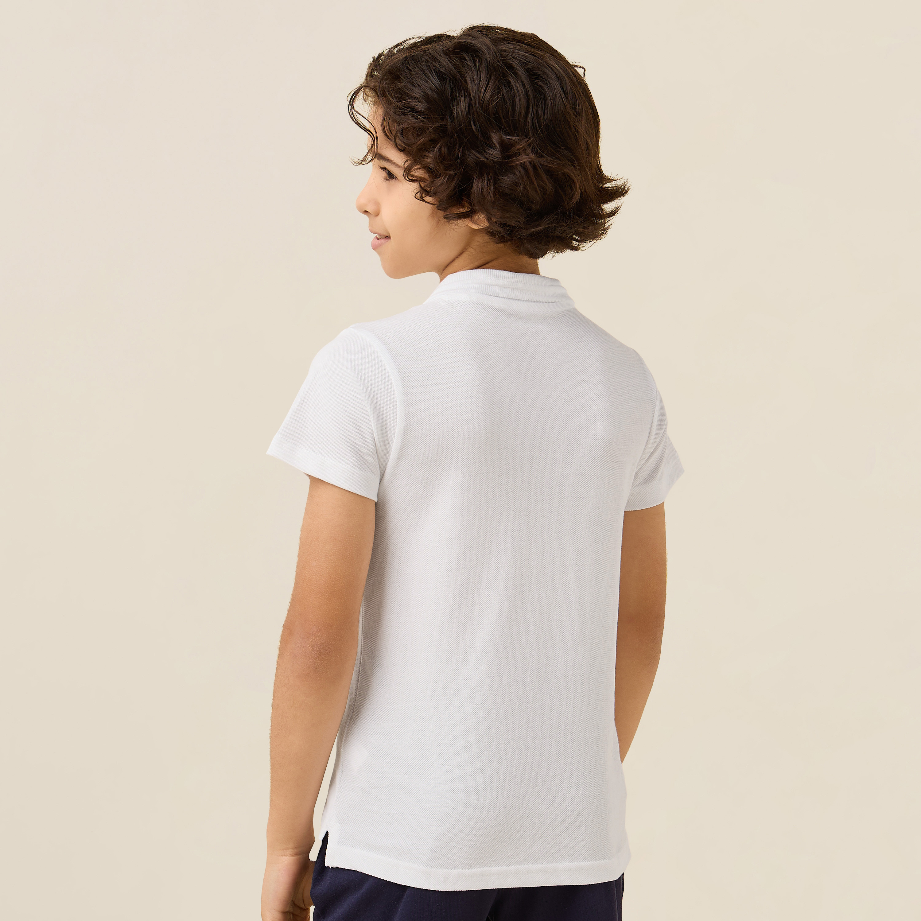 Minecraft Polo Collared Short Sleeves T-shirt with Print-boys-clothing-tshirtsandpolos-image-3