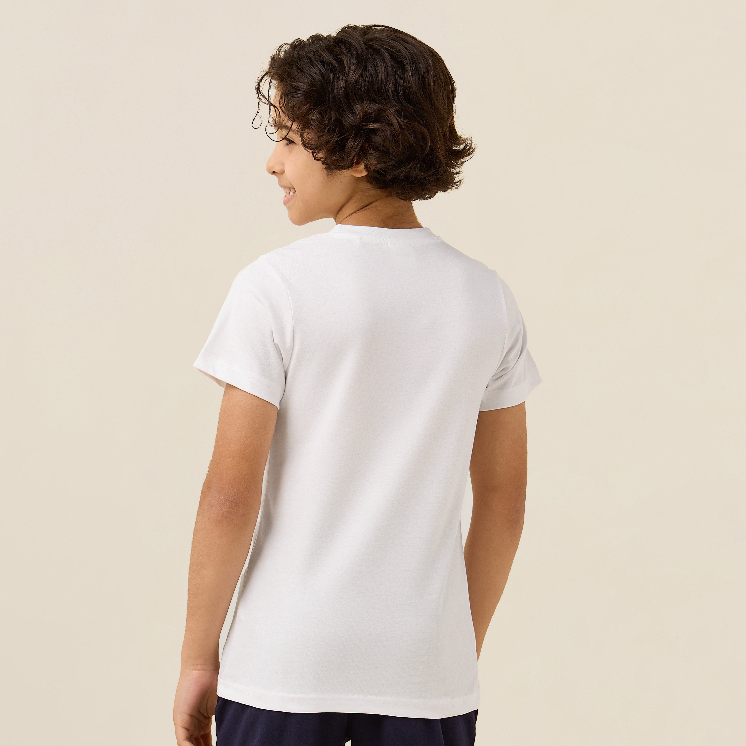 تيشيرت بأكمام قصيرة وياقة مستديرة بطبعة ألعاب من بلاي ستيشن-boys-clothing-tshirtsandpolos-image-3
