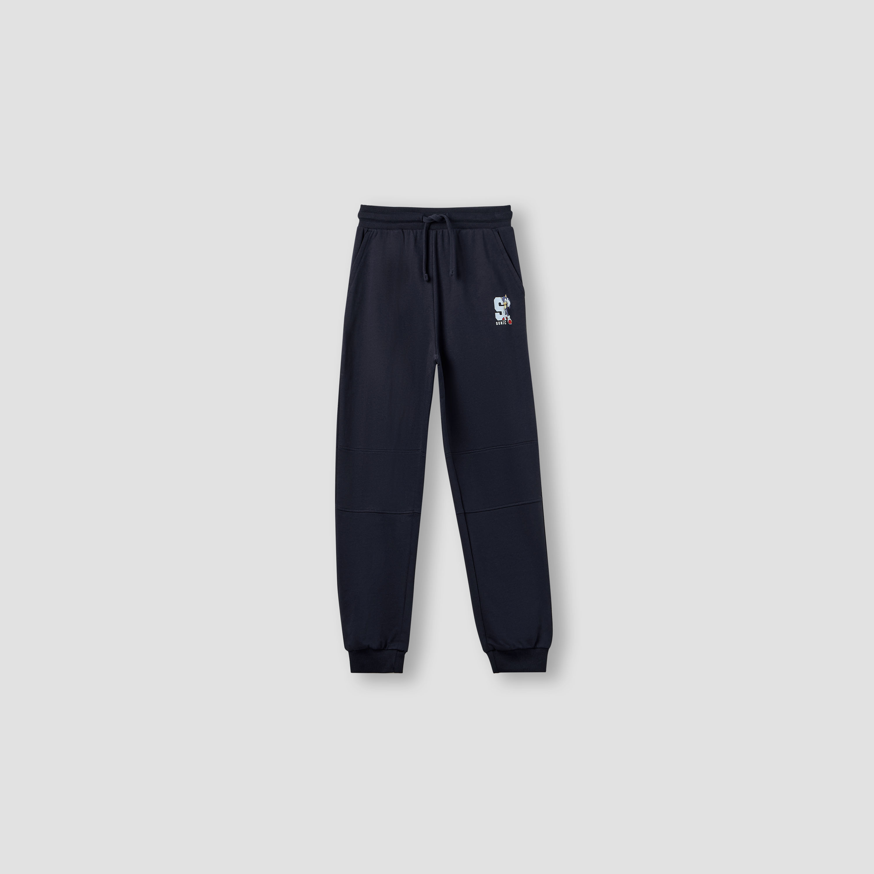 Sonic the Hedgehog Print Joggers with Pockets-boys-clothing-schoolwear-bottoms-joggers-image-1