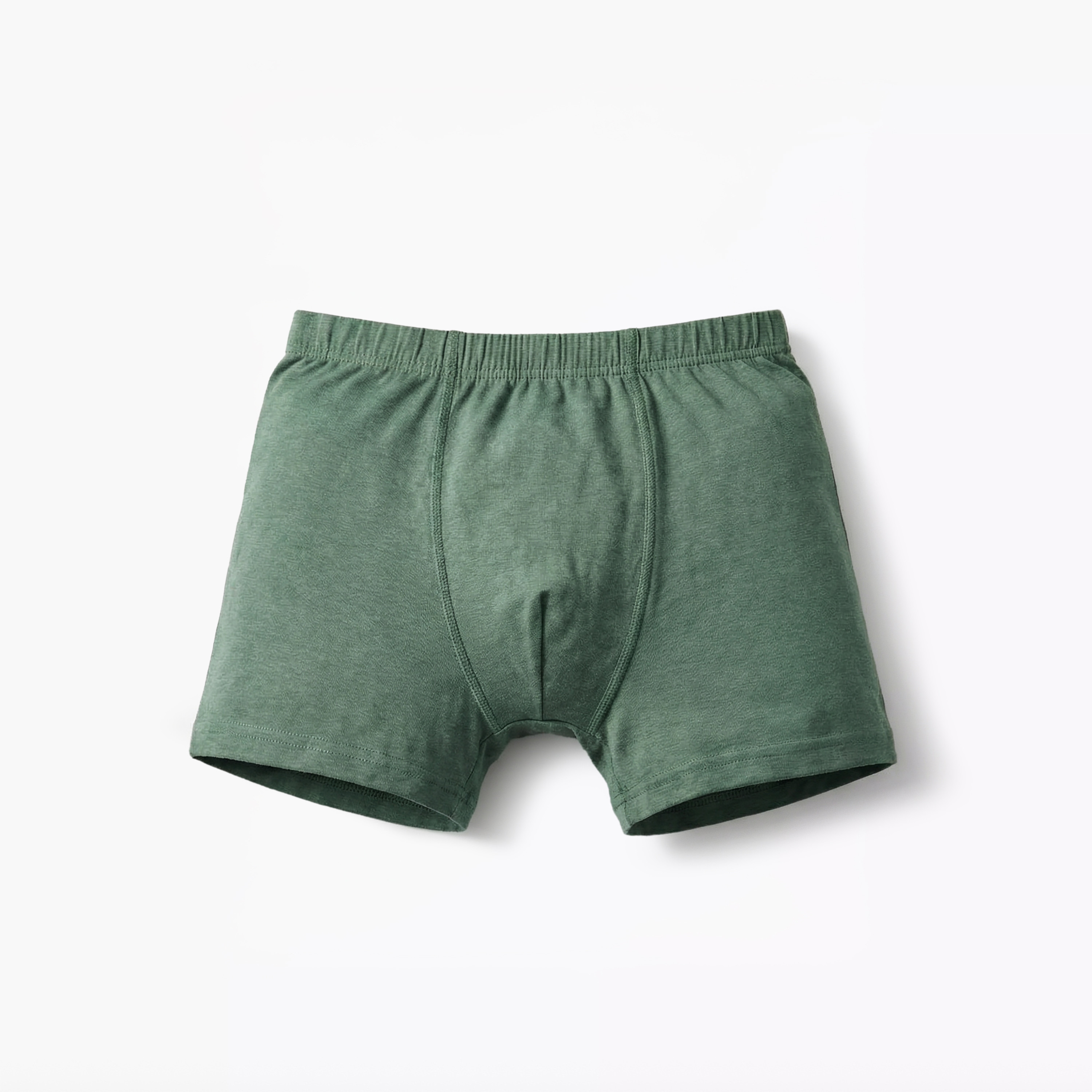 Juniors Solid Boxers with Elasticated Waistband - Set of 3-boys-clothing-innerwear-boxersandbriefs-image-2