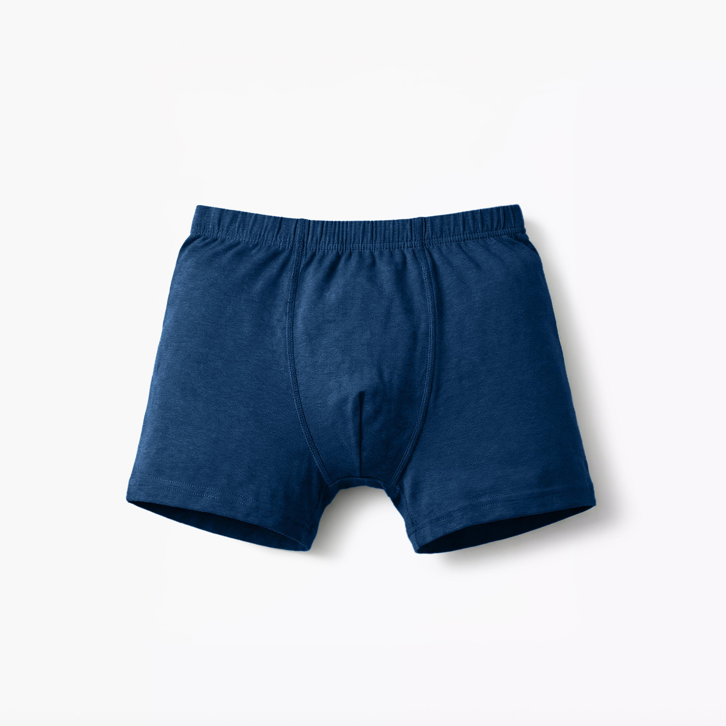 Juniors Solid Boxers with Elasticated Waistband - Set of 3-boys-clothing-innerwear-boxersandbriefs-image-3