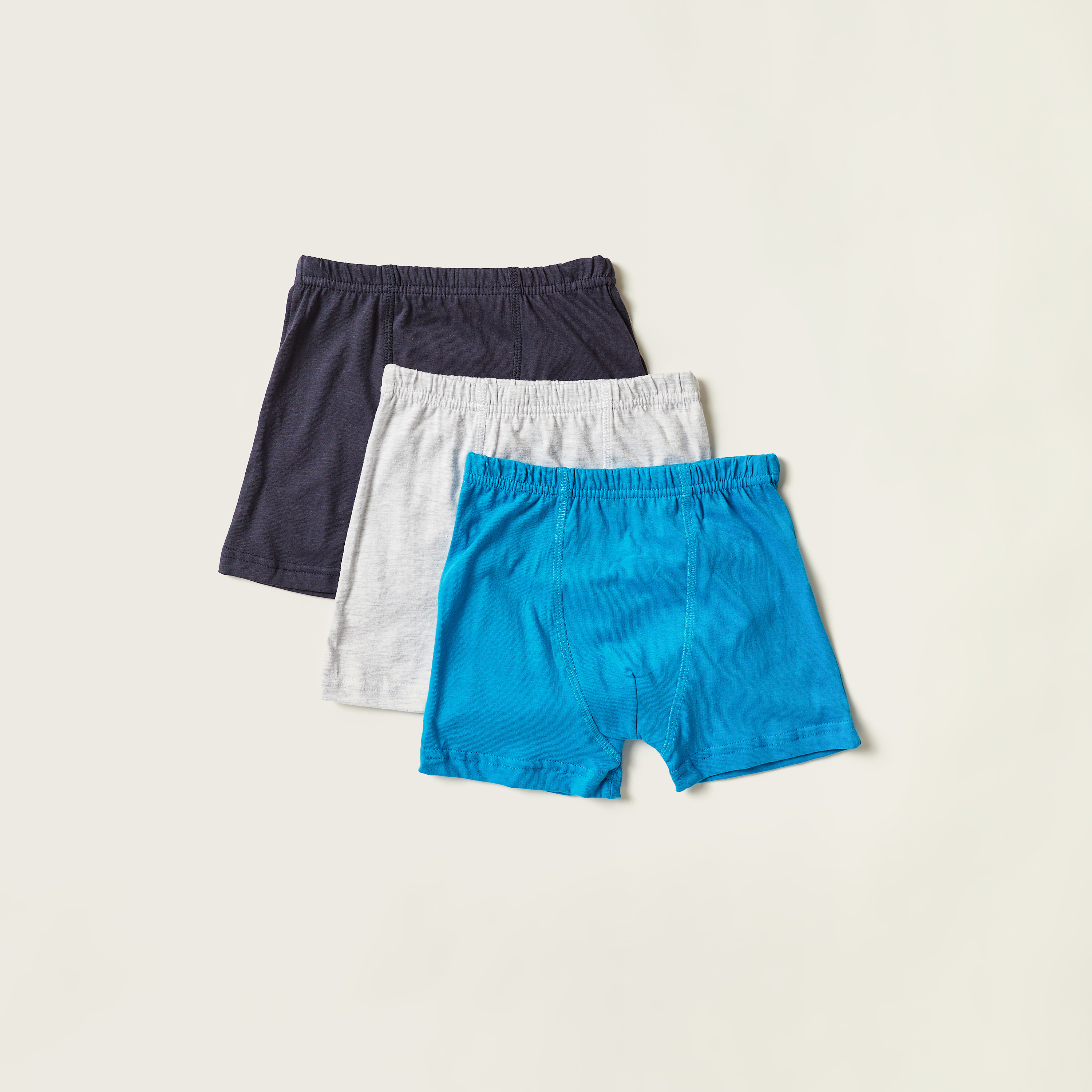 Juniors Solid Boxer - Set of 3-boys-accessories-socks-image-1