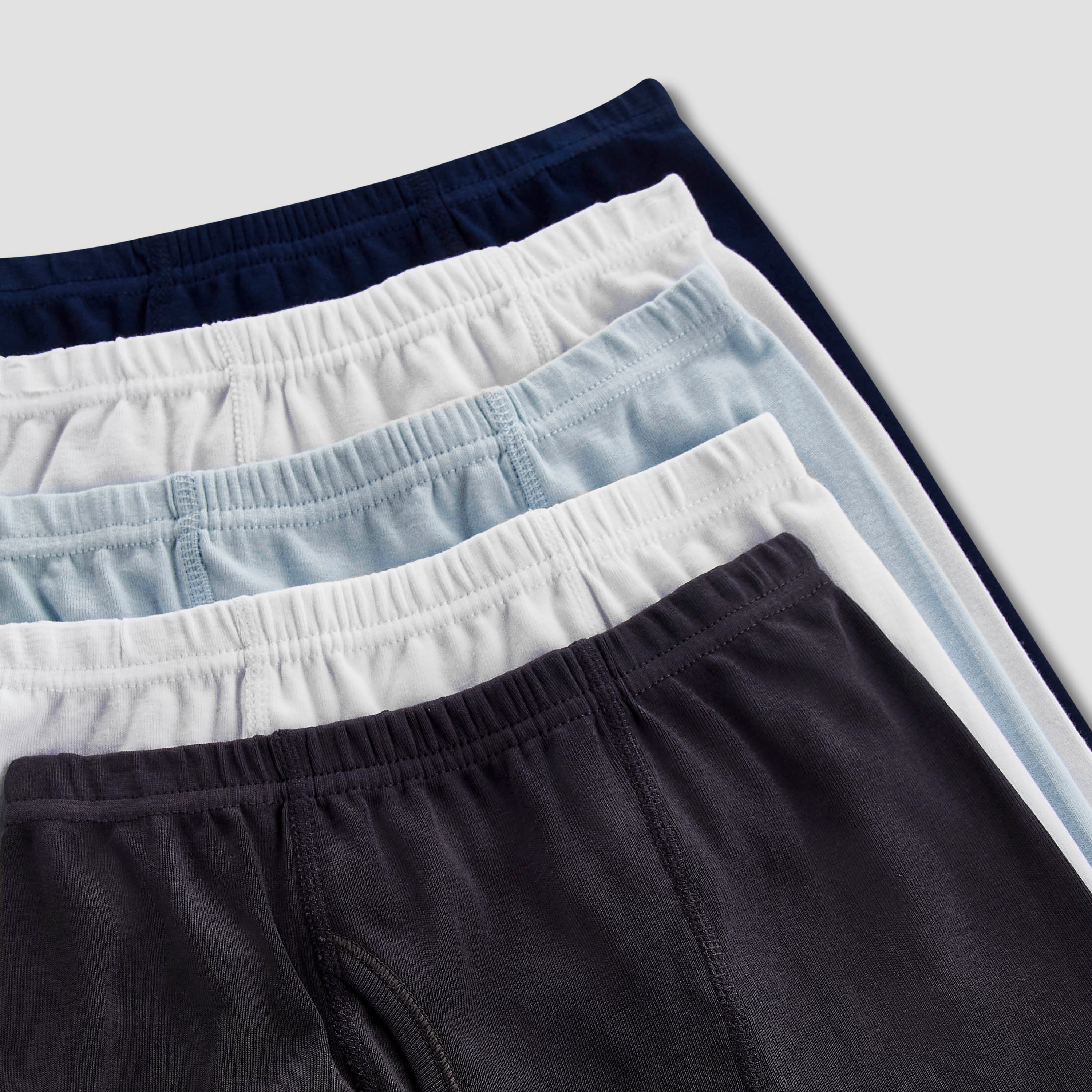 Pack of 5 Juniors Cotton Boxers with Elasticated Waistband-boys-clothing-innerwear-boxersandbriefs-image-6