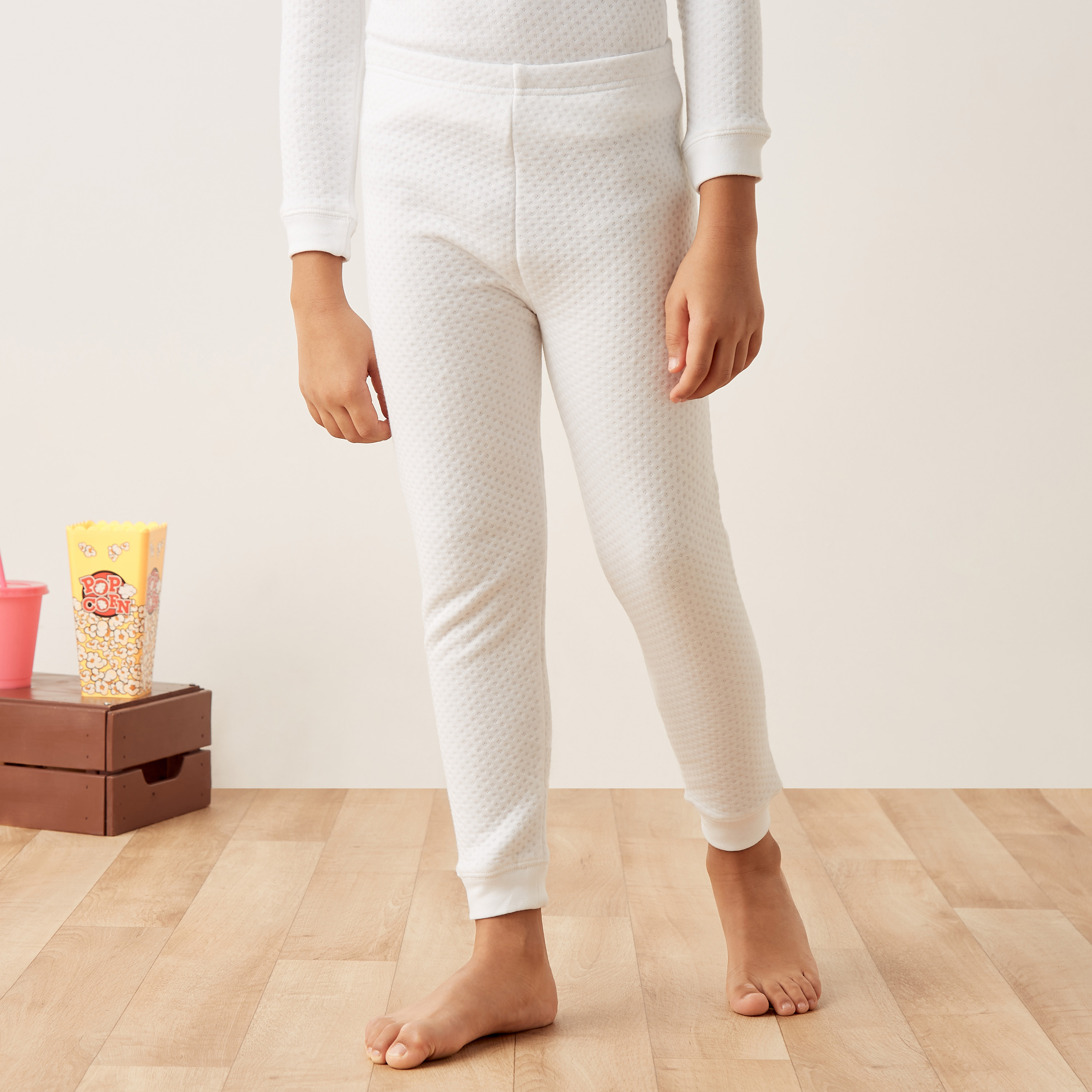 Juniors Textured Thermal T-shirt and Pyjama Set-boys-clothing-winterwear-thermalsets-image-3