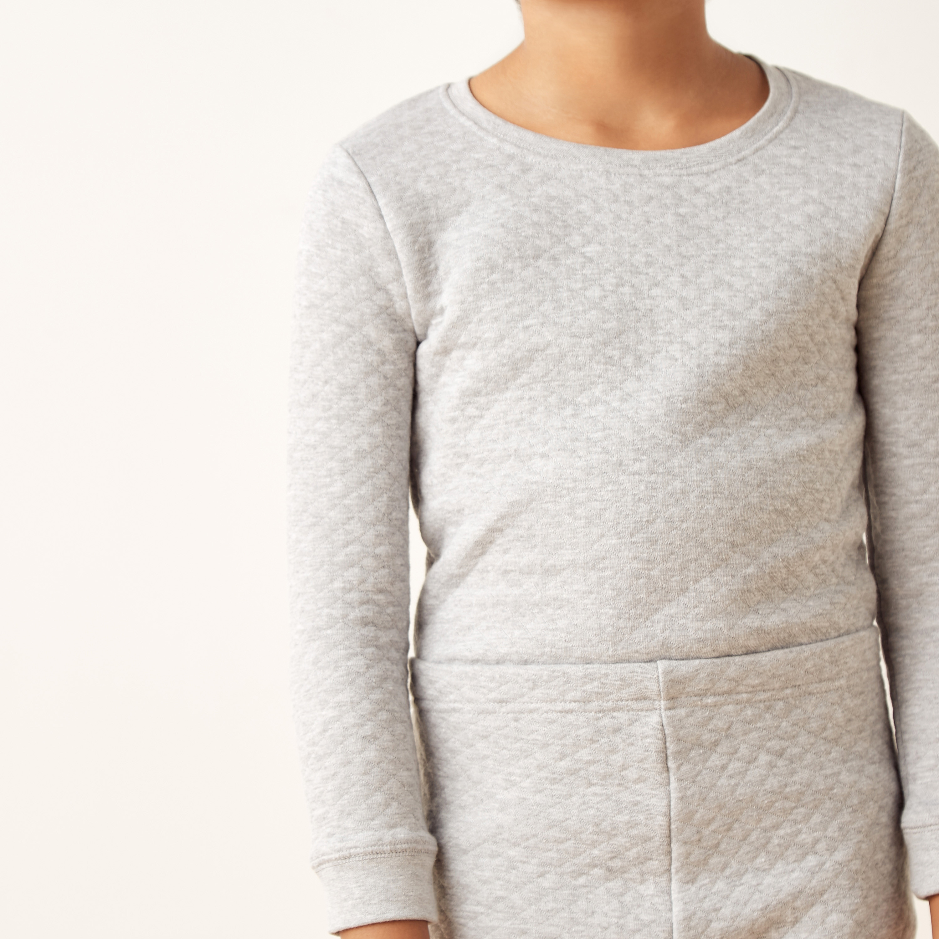 Juniors Textured Thermal T-shirt and Pyjama Set-boys-clothing-winterwear-thermalsets-image-5