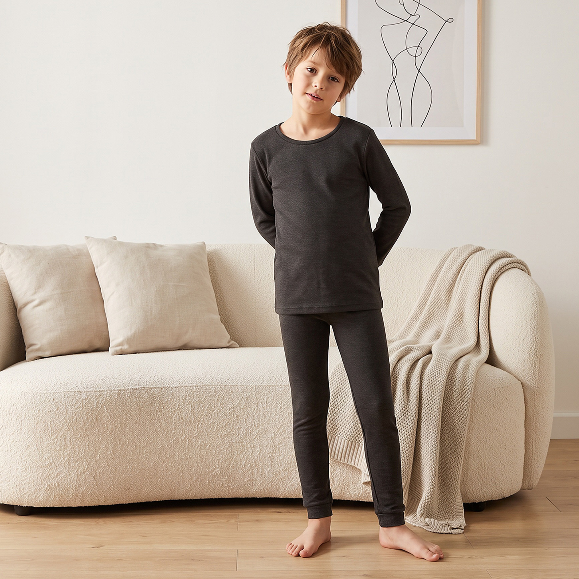 Juniors Round Neck Long Sleeves Thermal Set-boys-clothing-winterwear-thermalsets-image-1