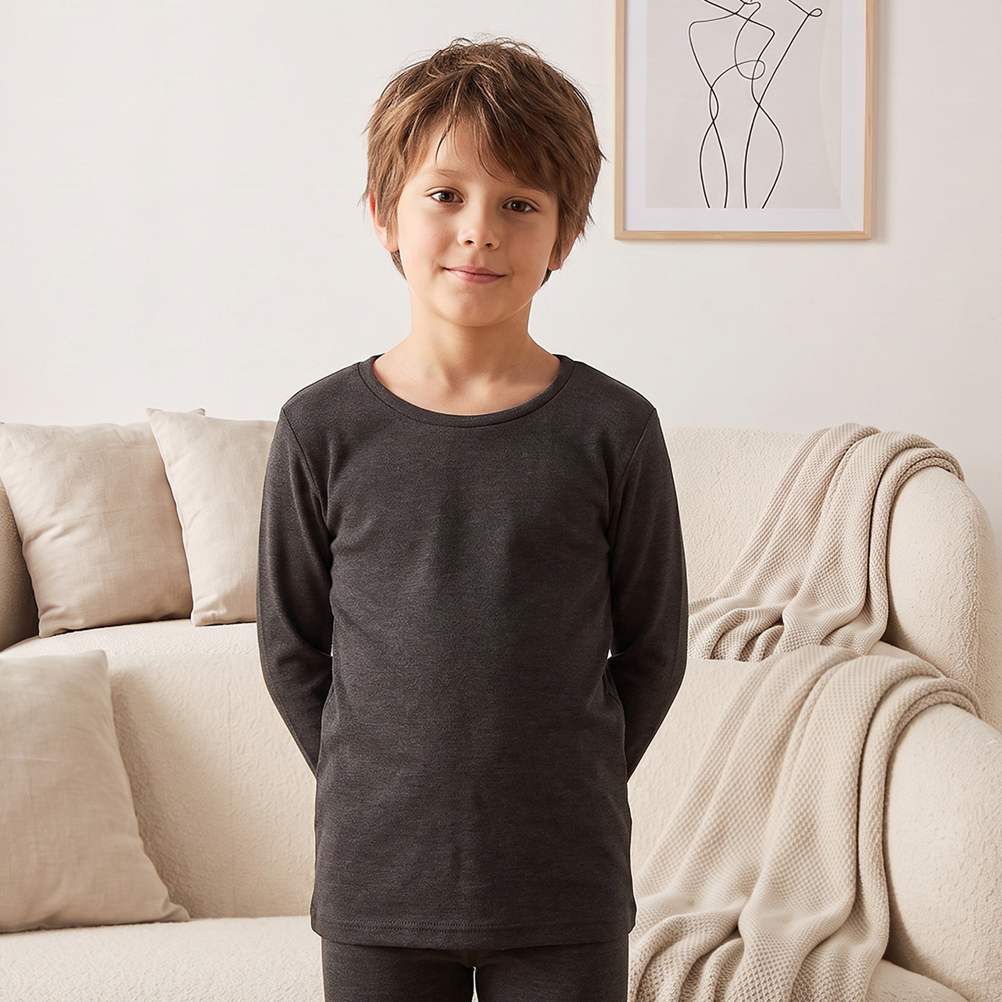 Juniors Round Neck Long Sleeves Thermal Set-boys-clothing-winterwear-thermalsets-image-3