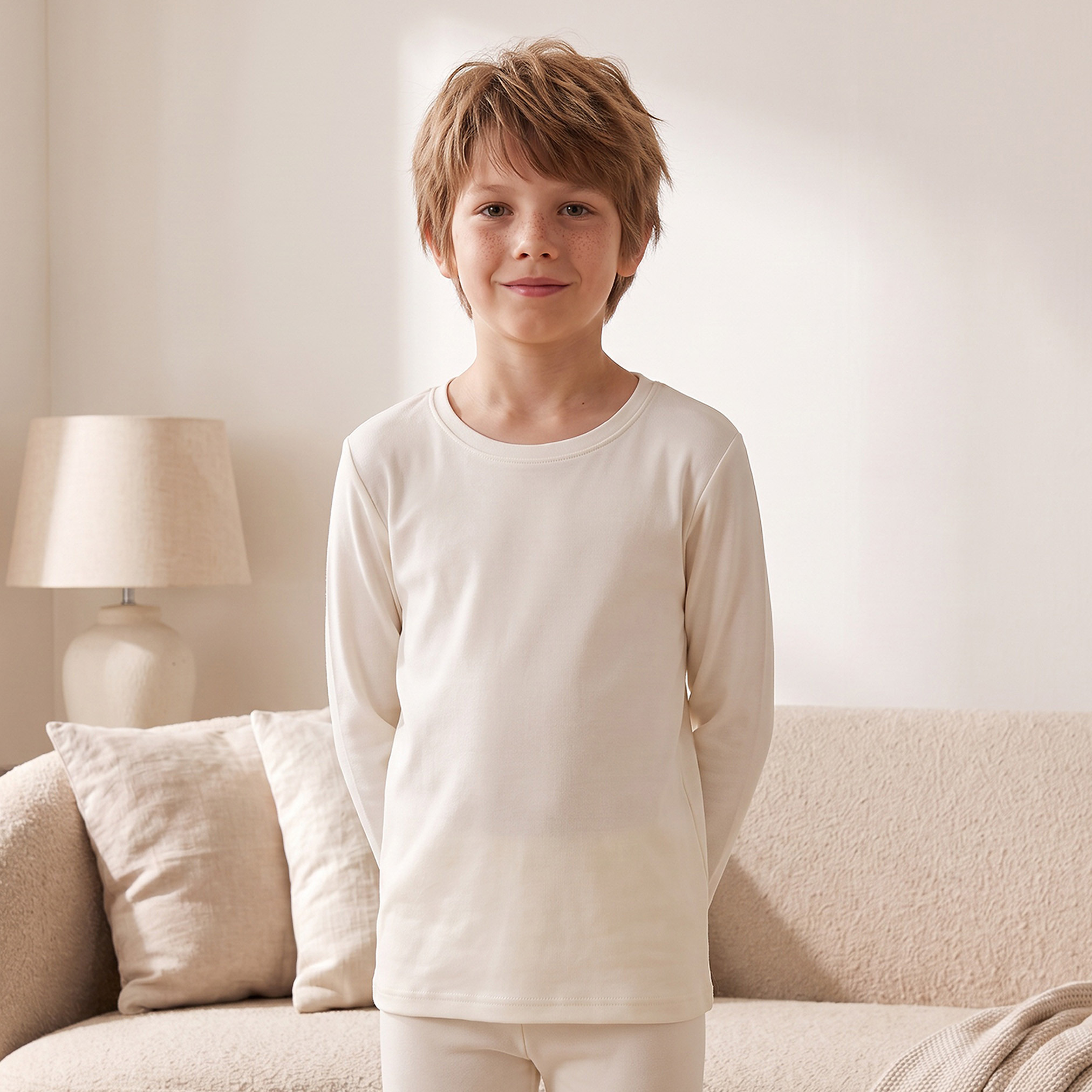 Juniors Round Neck Long Sleeves Thermal Set-boys-clothing-winterwear-thermalsets-image-3