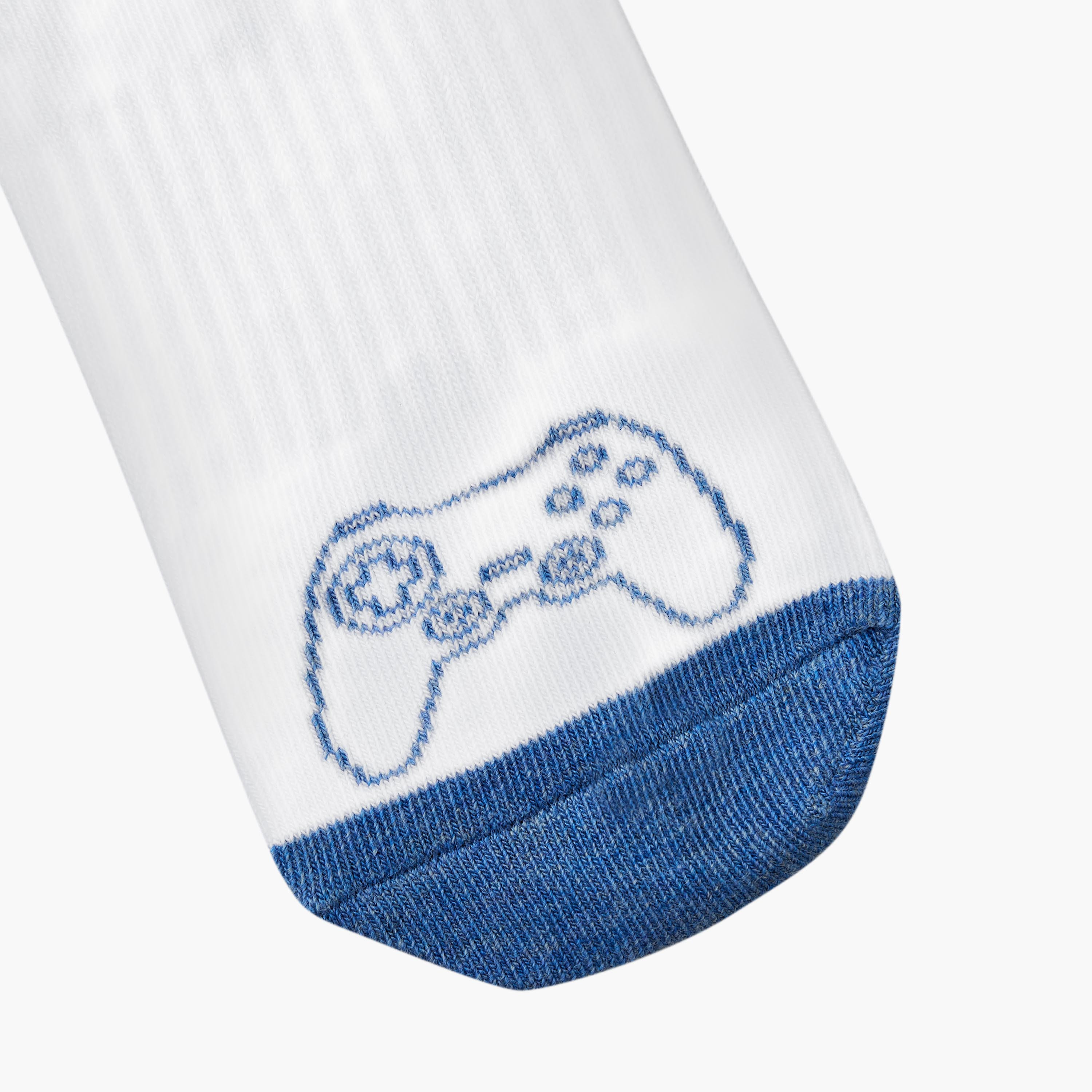 Pack of 3 Juniors Boys Socks with Gamer Print-boys-accessories-socks-image-5