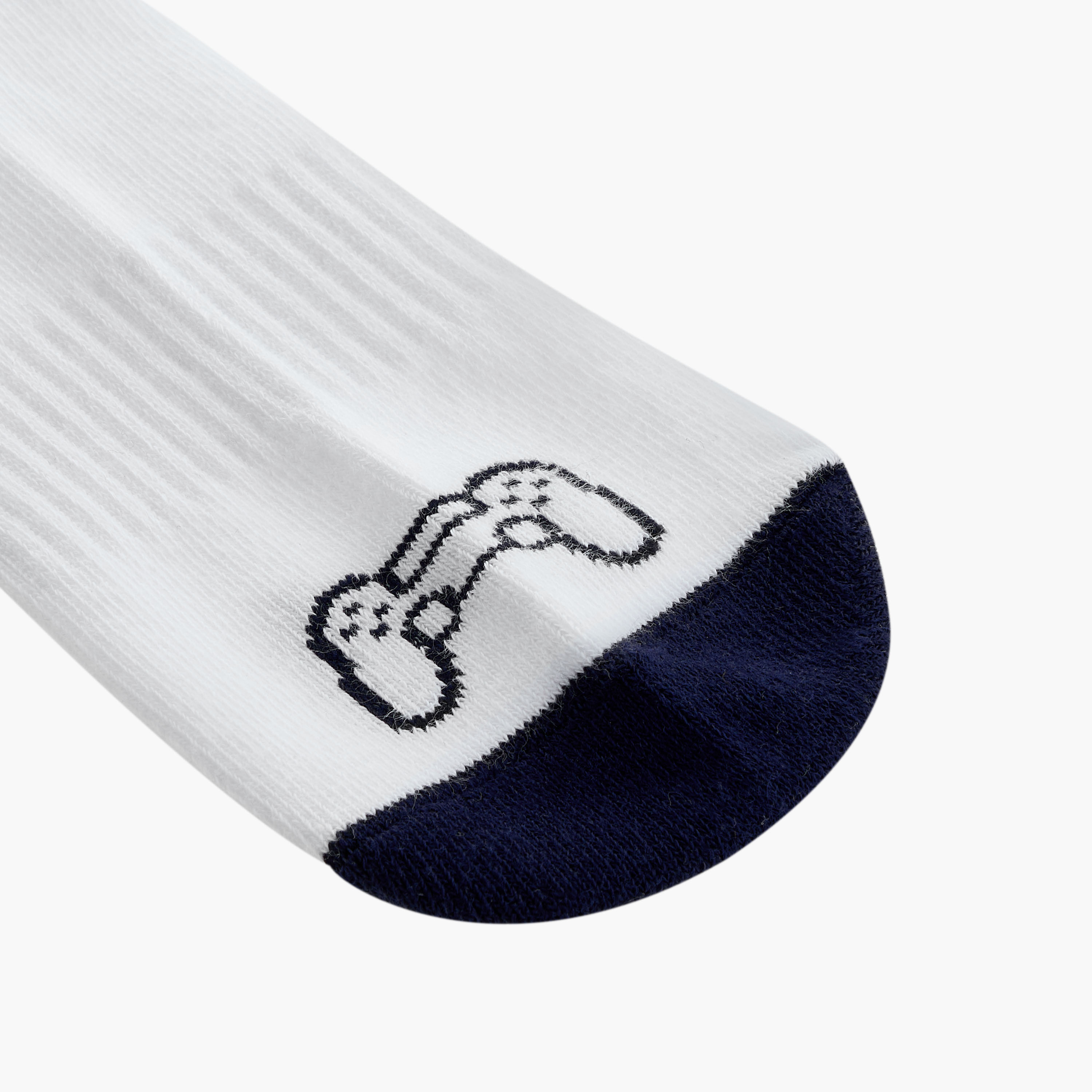 Juniors Printed Ankle Length Socks - Set of 3-boys-accessories-socks-image-3