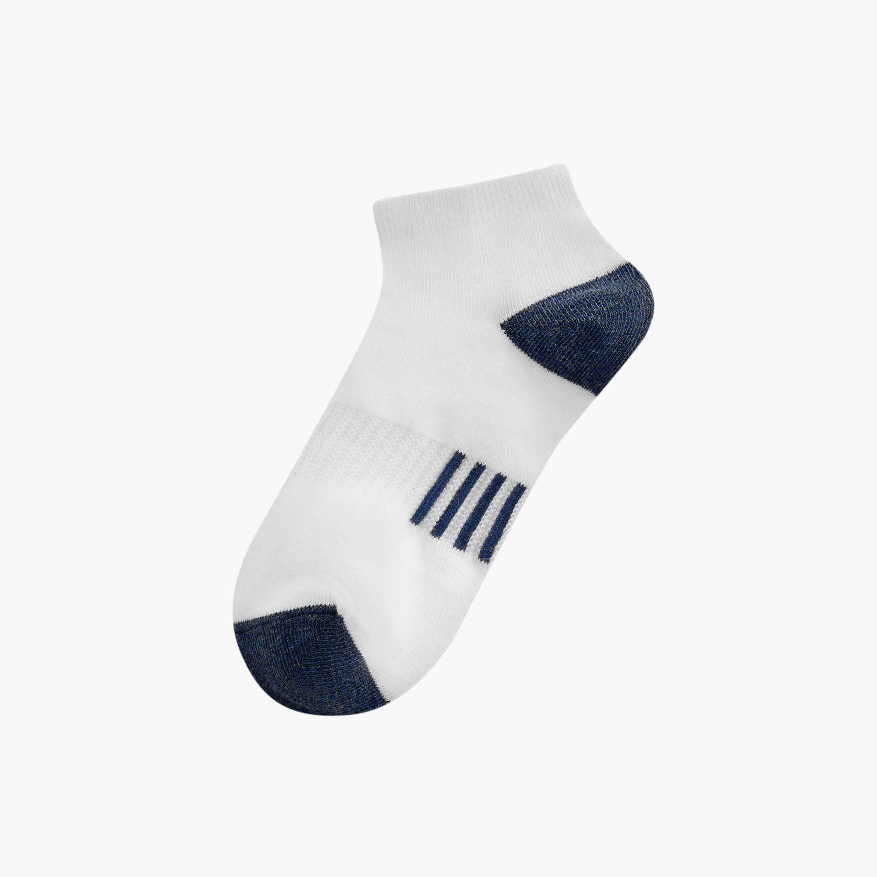 Juniors Colourblock Ankle Length Socks - Set of 3-boys-accessories-socks-image-2