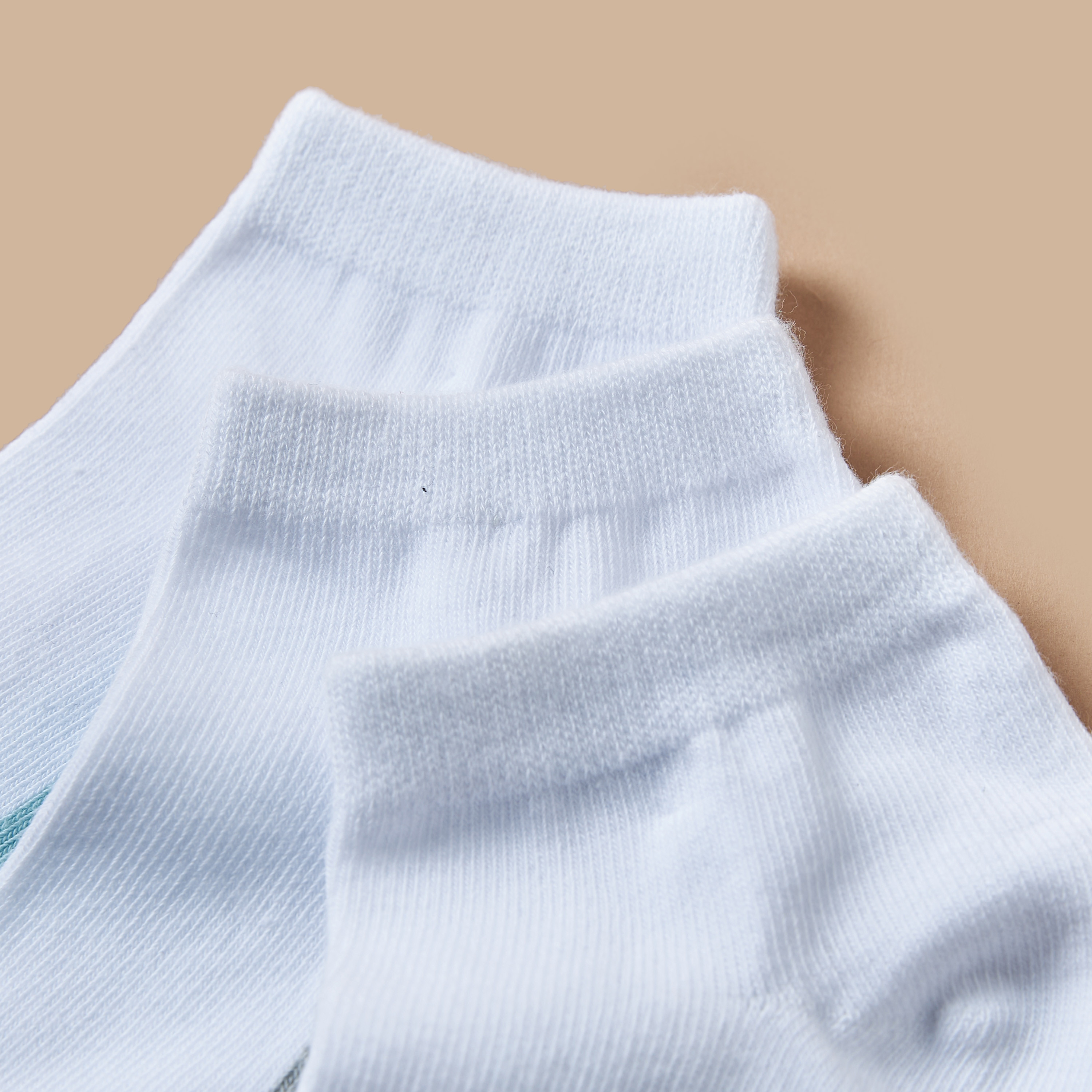 Juniors Colourblock Ankle Length Socks - Set of 3-boys-accessories-socks-image-3