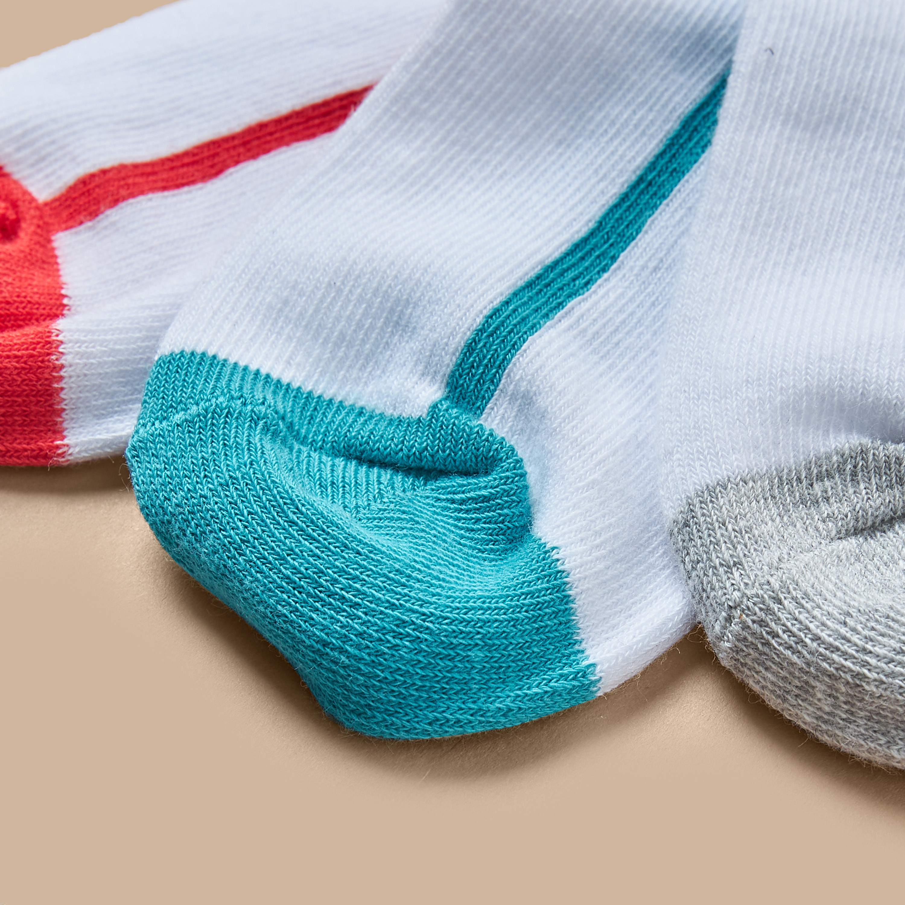 Juniors Printed Ankle Length Socks - Set of 3-boys-accessories-socks-image-4