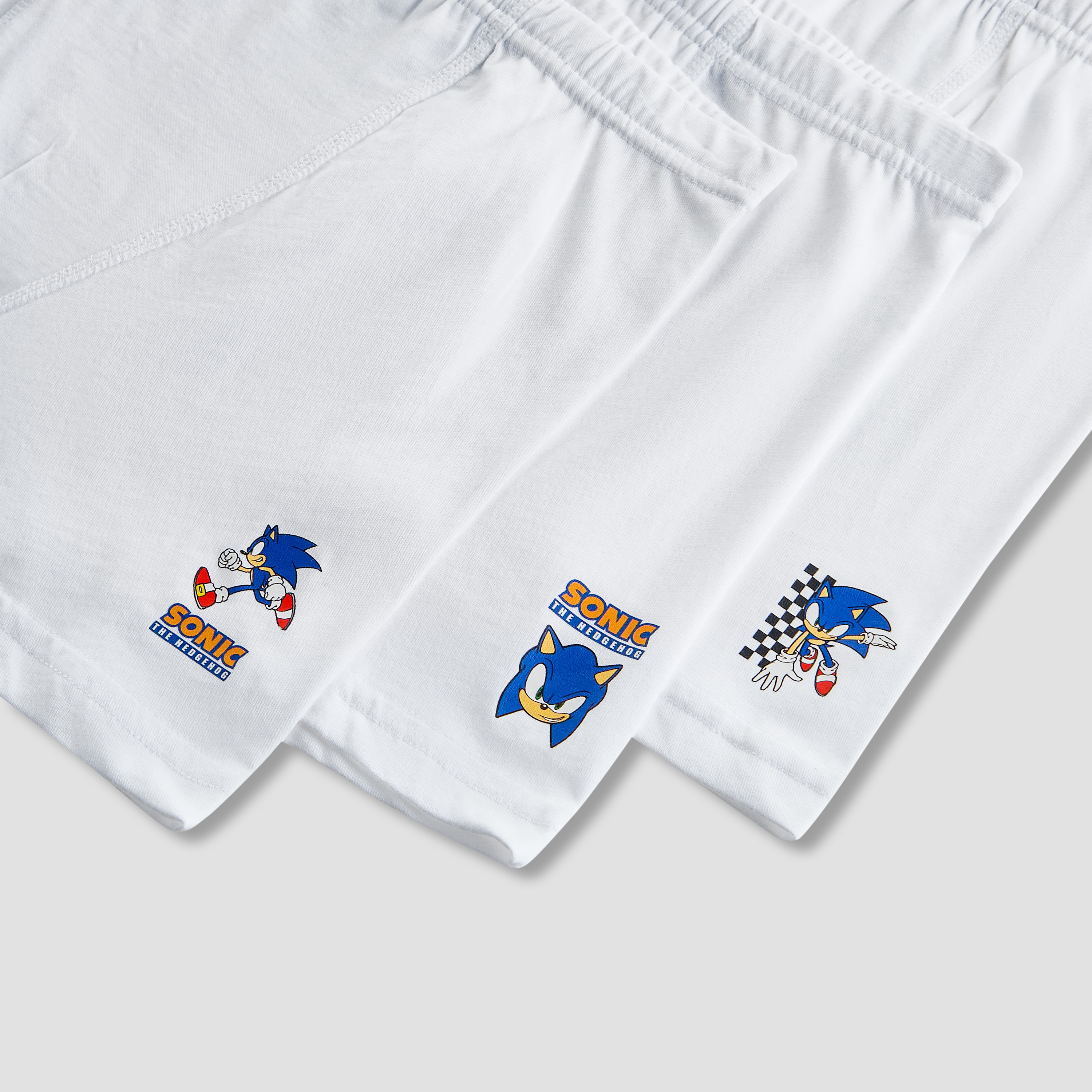 Pack of 3 Cotton Boxer Briefs with Sonic the Hedgehog Print-boys-clothing-innerwear-boxersandbriefs-image-6