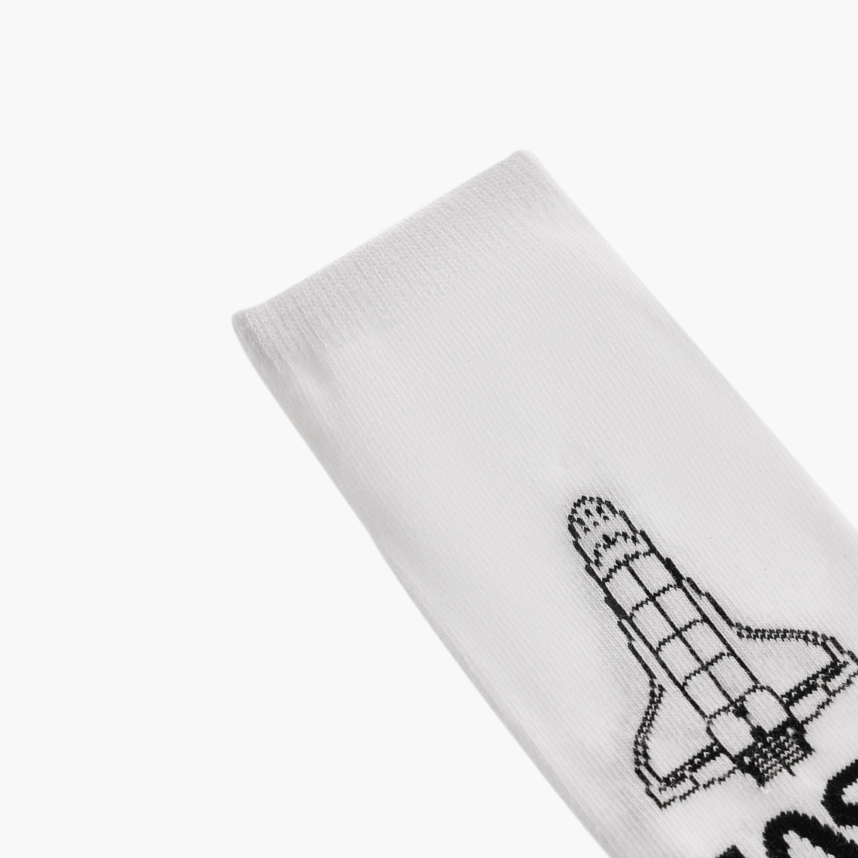 NASA Printed Ankle Length Socks - Set of 3-boys-accessories-socks-image-5