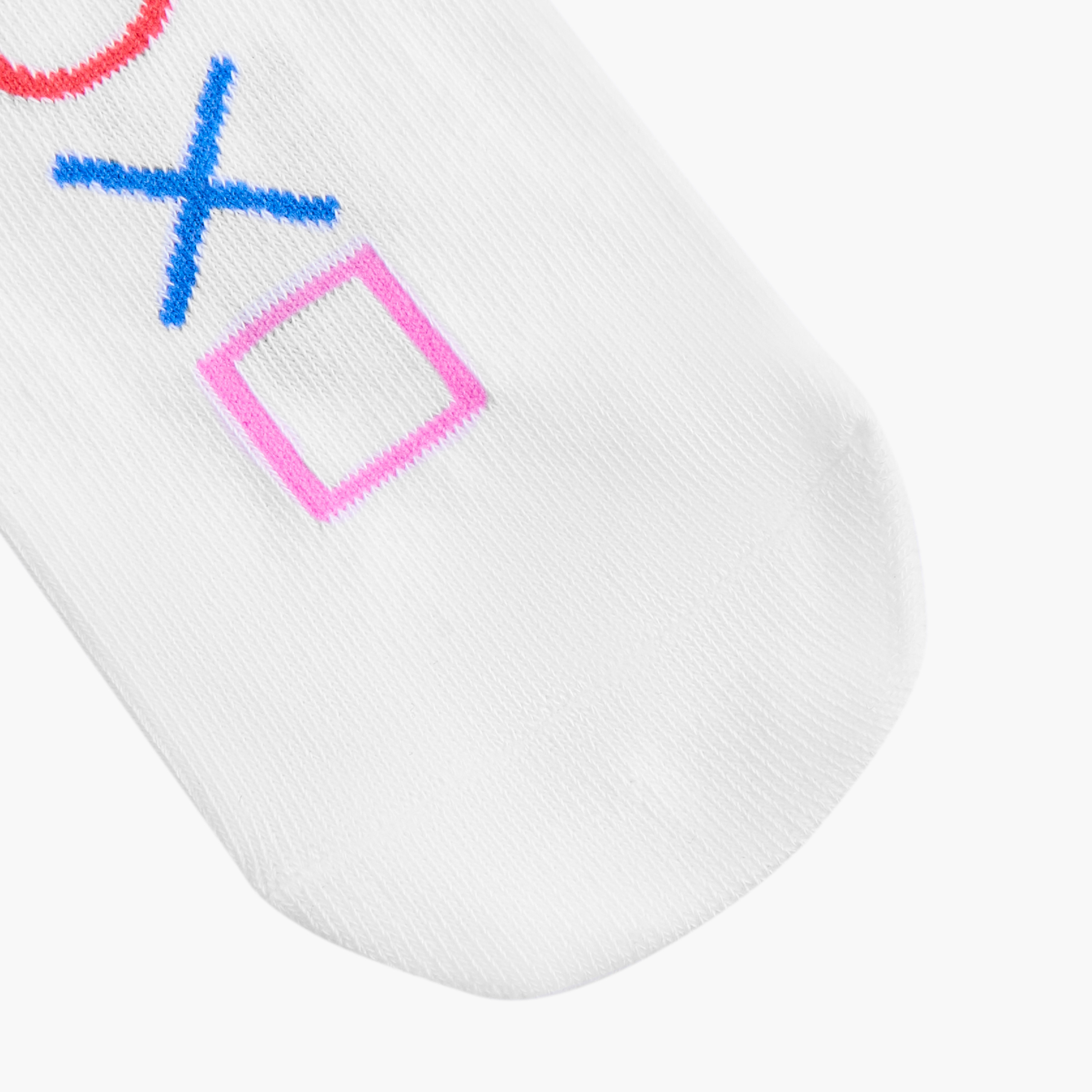 PlayStation Logo Print Ankle Length Socks - Set of 3-boys-accessories-socks-image-3