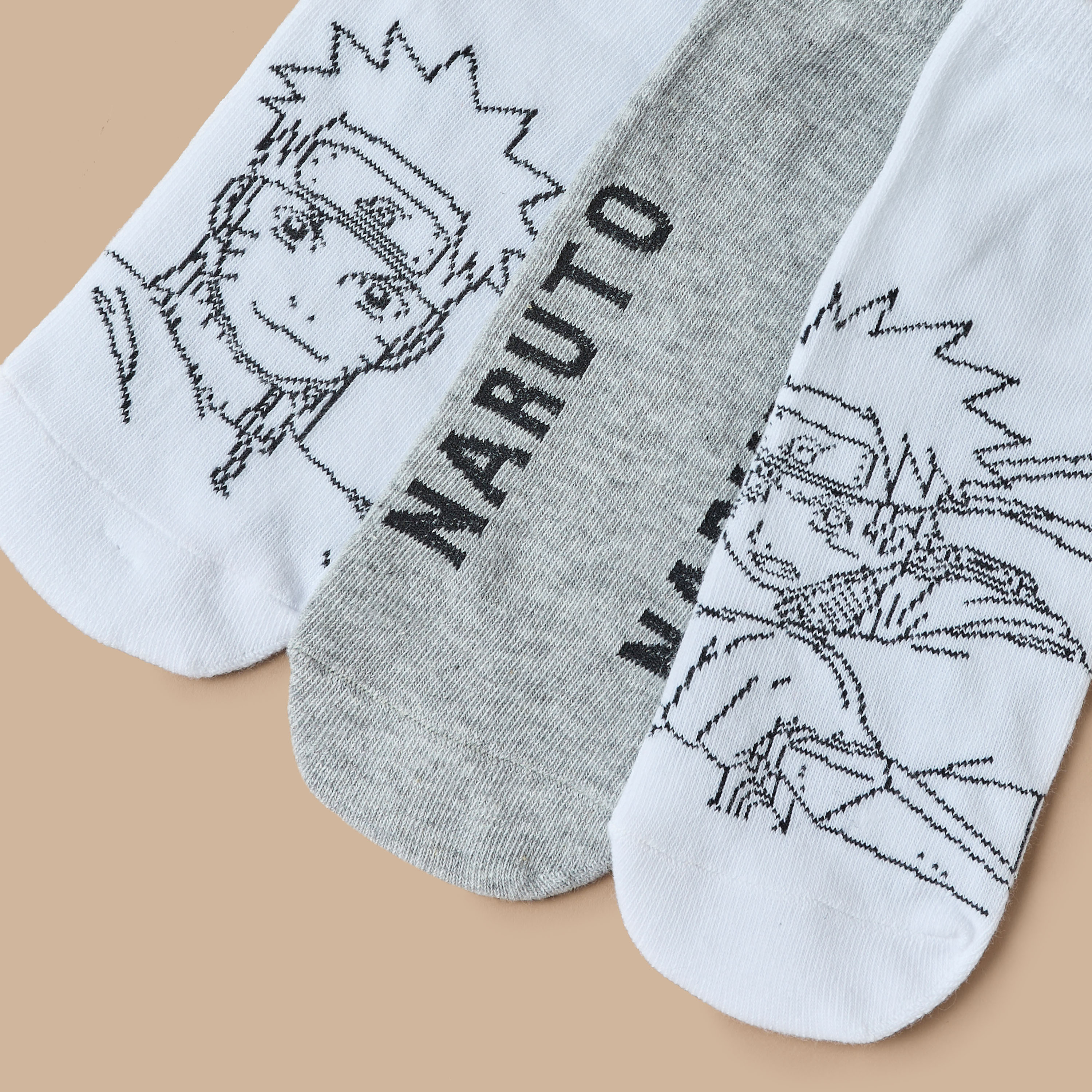جوارب طول الكاحل بطبعات من تي في طوكيو - طقم من 3 أزواج-boys-accessories-socks-image-4
