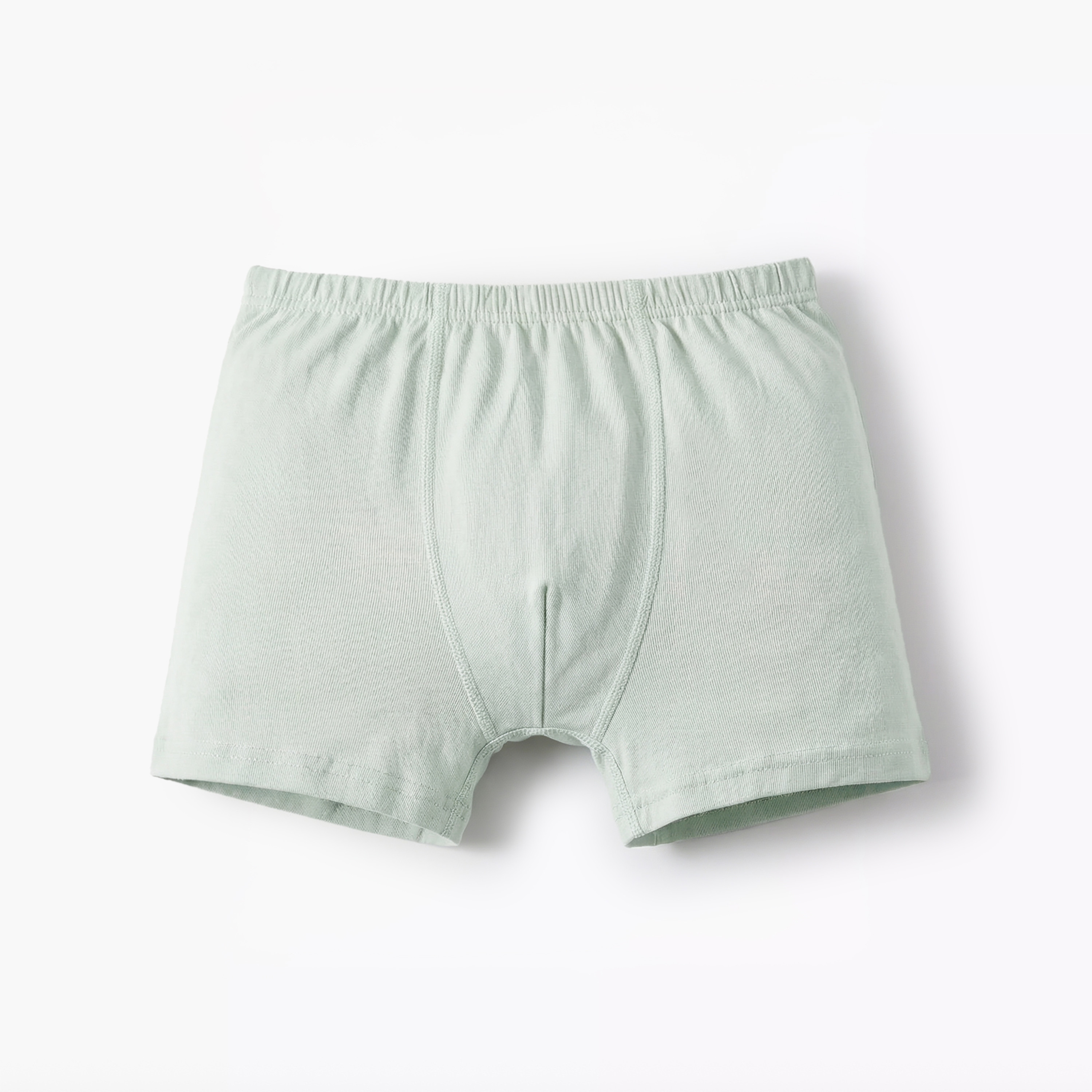 Juniors Solid Boxers with Elasticated Waistband - Set of 3-boys-clothing-innerwear-boxersandbriefs-image-3