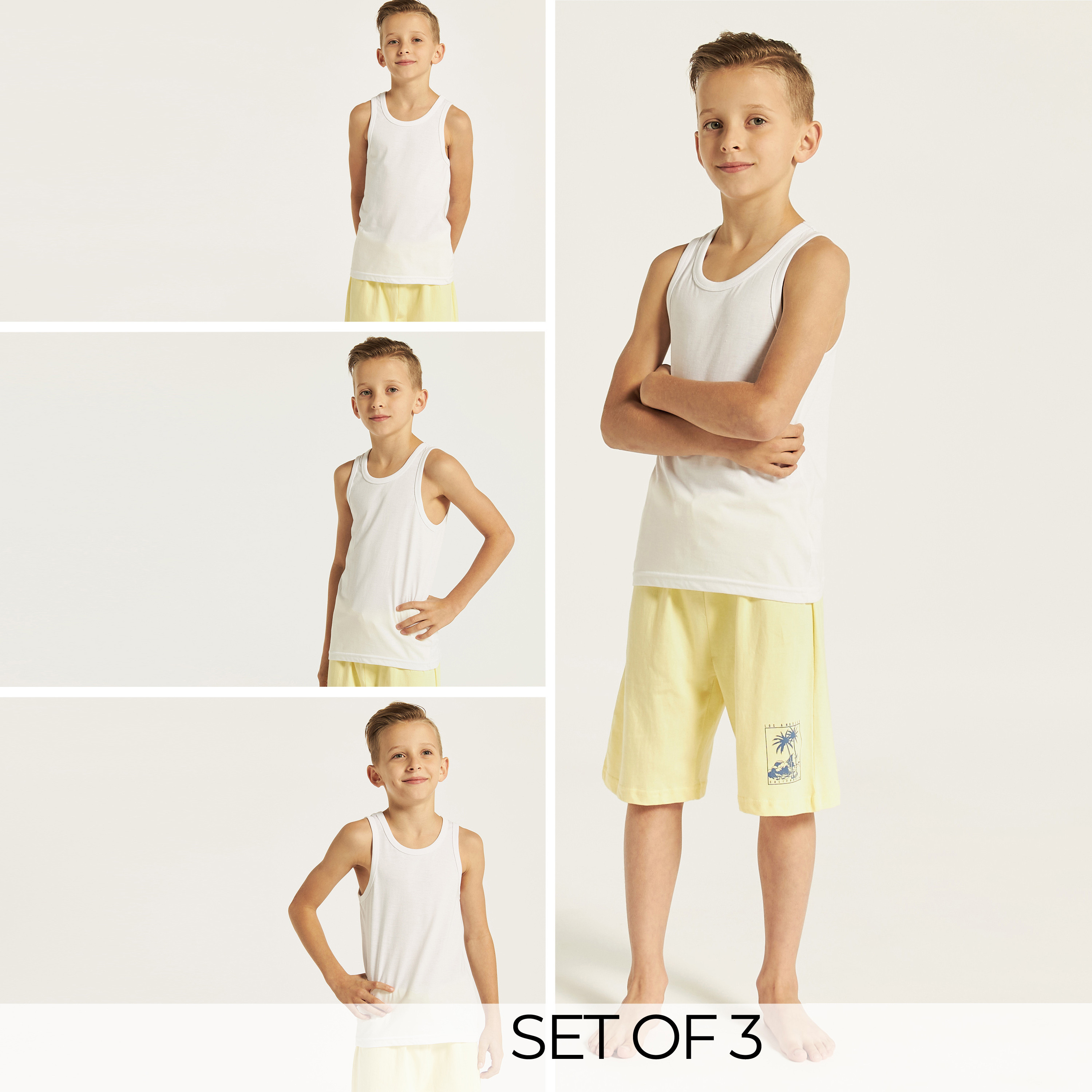 Boys deals Shorts and Vest Bundle