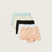 Juniors Solid Briefs with Elasticated Waistband - Set of 5-Panties-thumbnailMobile-0