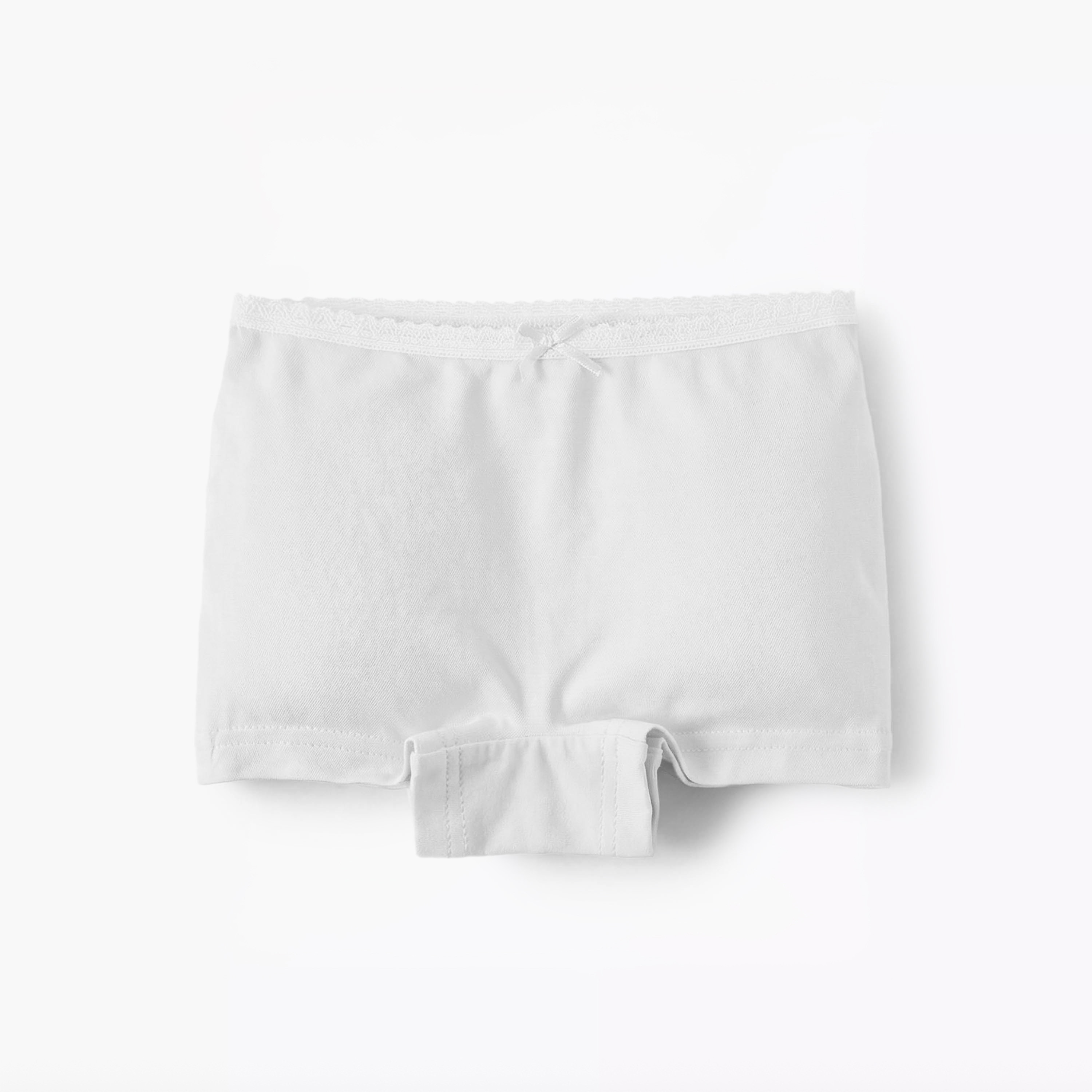 Juniors Solid Briefs with Elasticated Waistband - Set of 5-girls-clothing-multipacks-image-6