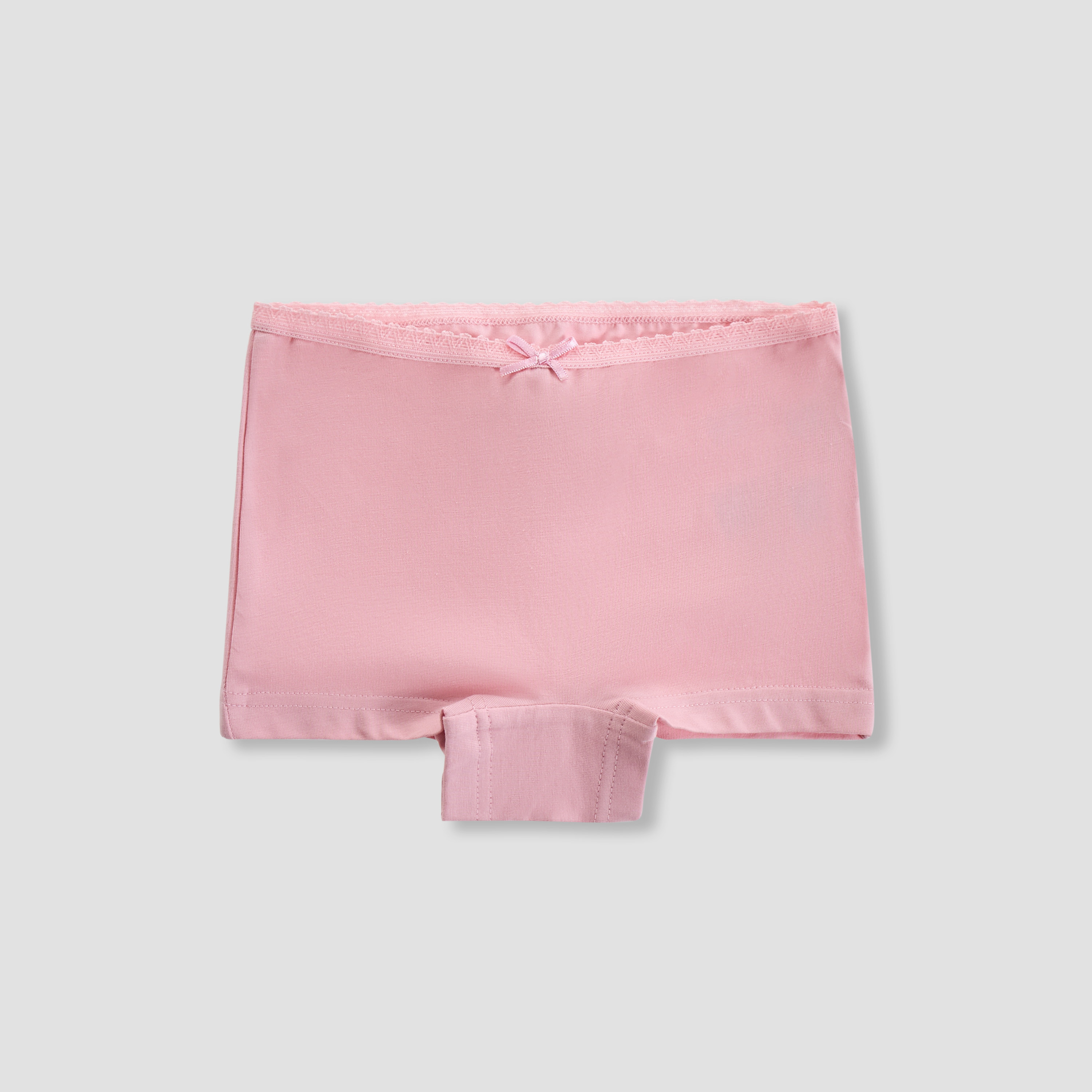 Pack of 7 Juniors Cotton Briefs with Lace Trim-girls-clothing-innerwear-panties-image-2