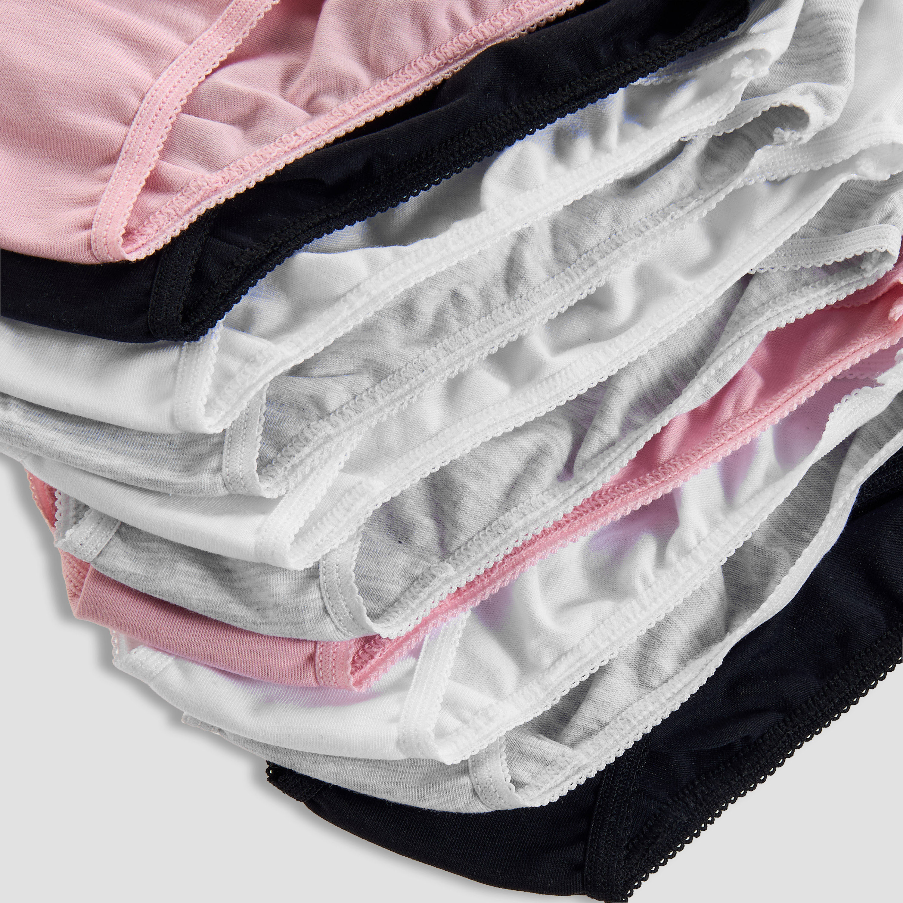 Juniors Girls Briefs with Bow Accent - Cotton - Set of 10-girls-clothing-innerwear-panties-image-7