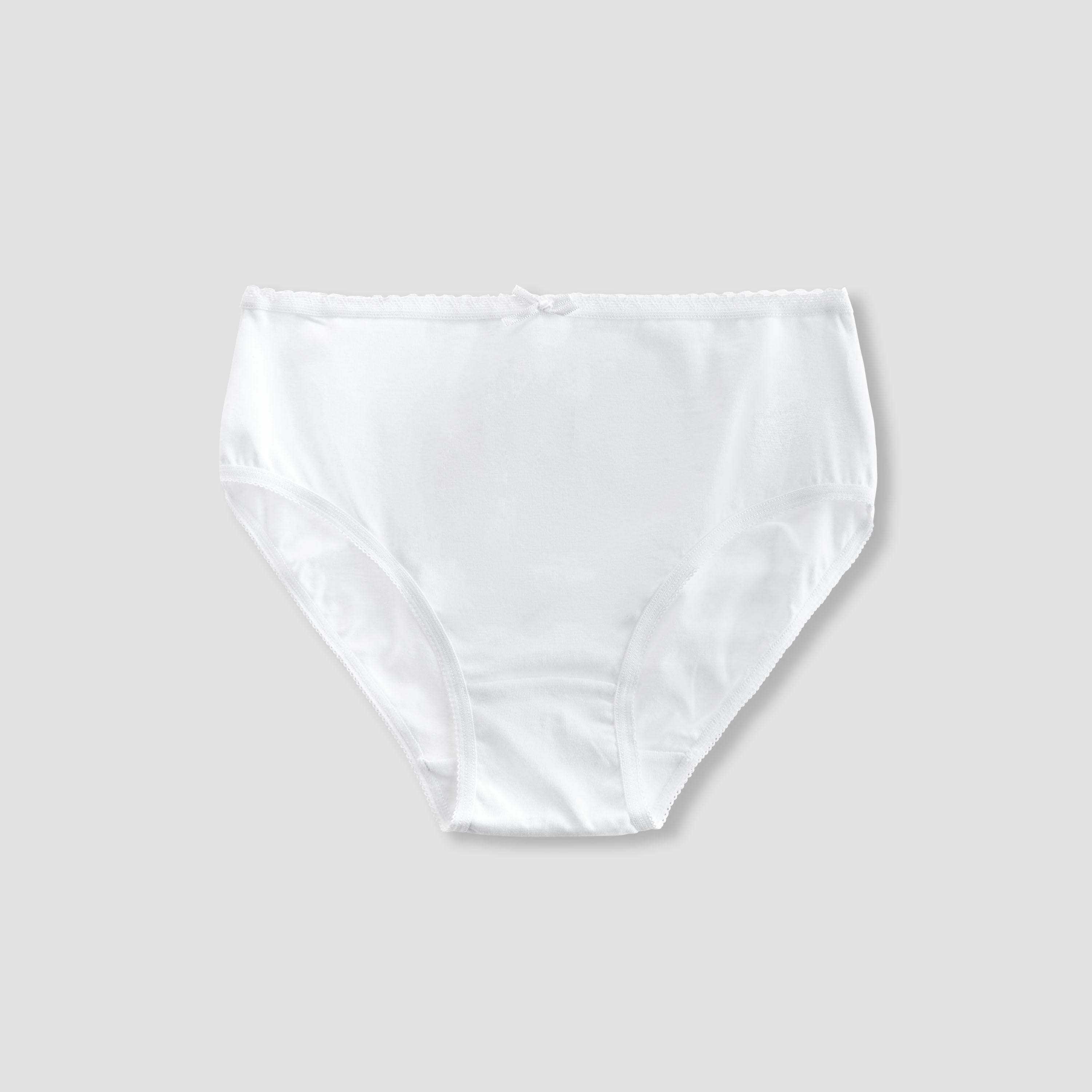 Juniors Girls Briefs with Bow Detail - Cotton - Set of 10-girls-clothing-innerwear-panties-image-2