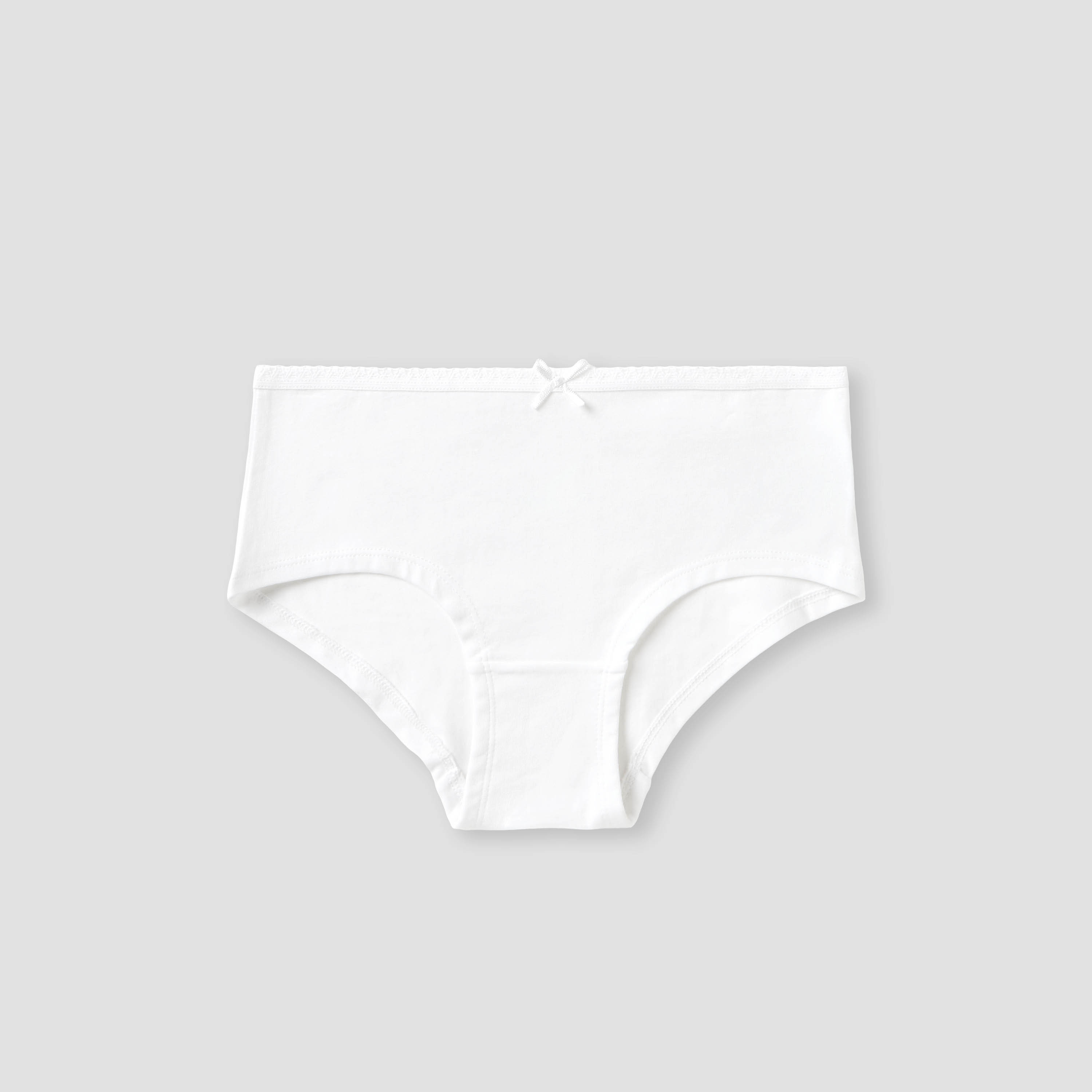 Pack of 7 Juniors Cotton Briefs with Bow Accent-baby-girls-clothing-innerwear-image-4