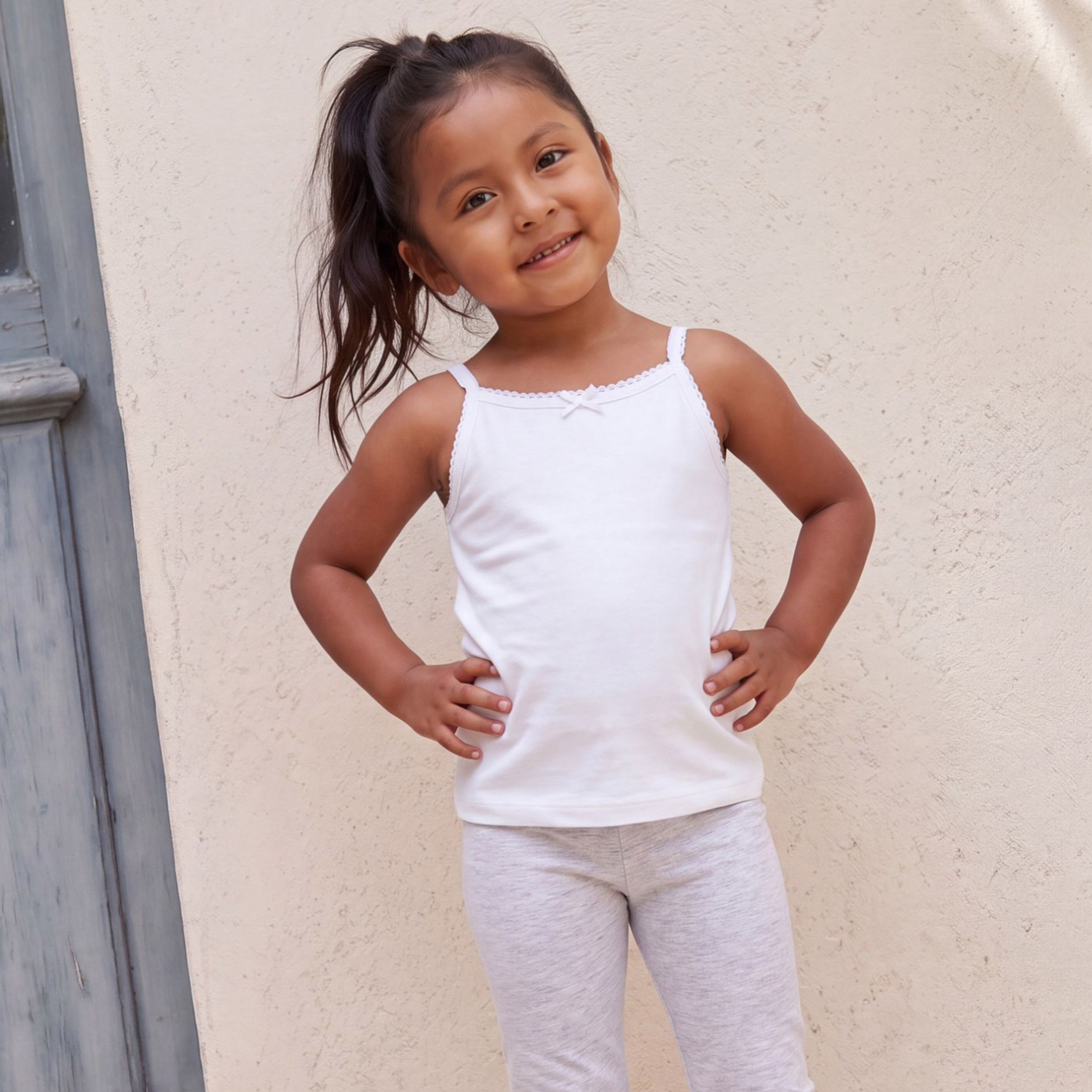 Juniors Solid Vest - Set of 5-girls-clothing-innerwear-vests-image-6