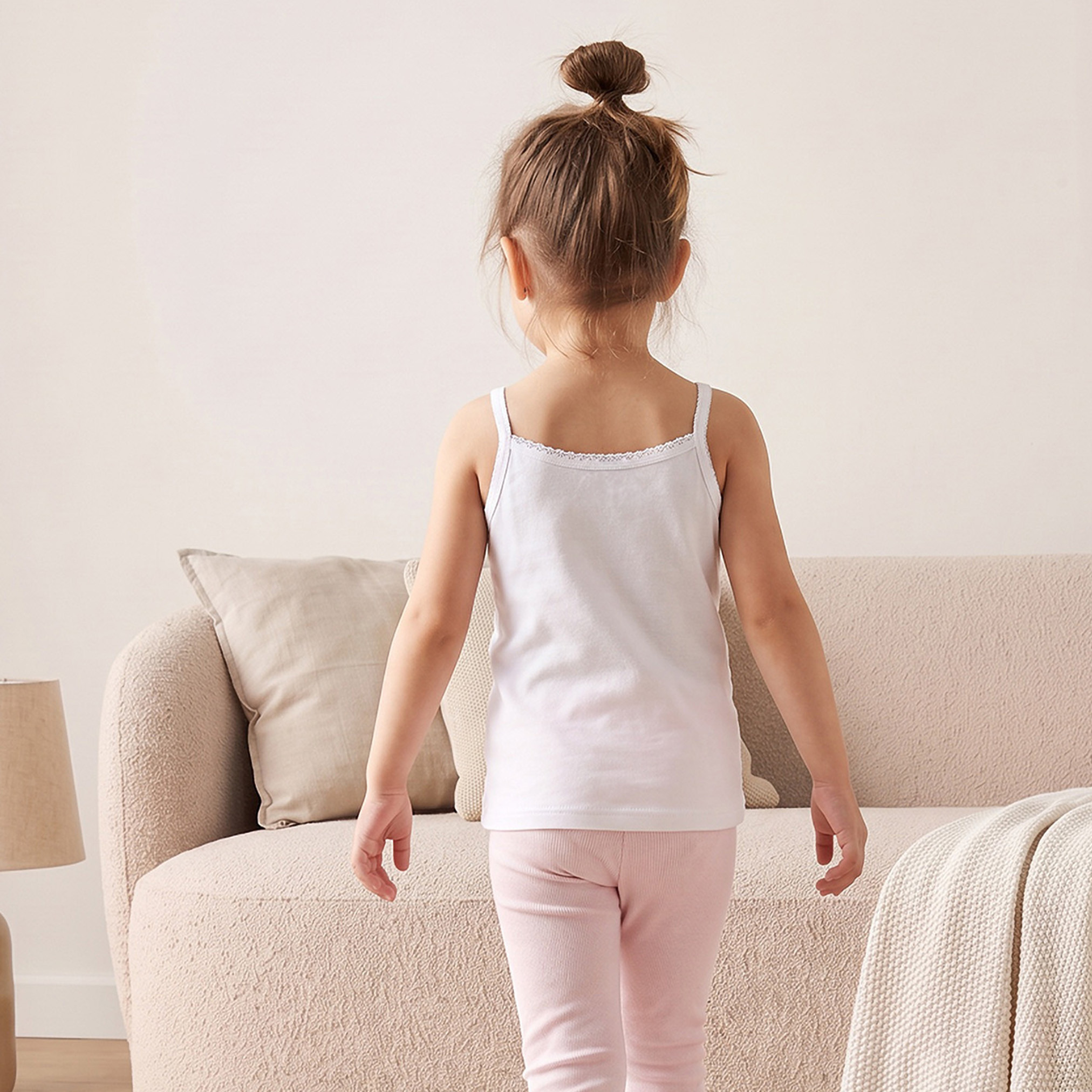 طقم فيستات بياقة مربعة 5 قطع من جونيورز-girls-clothing-innerwear-vests-image-3