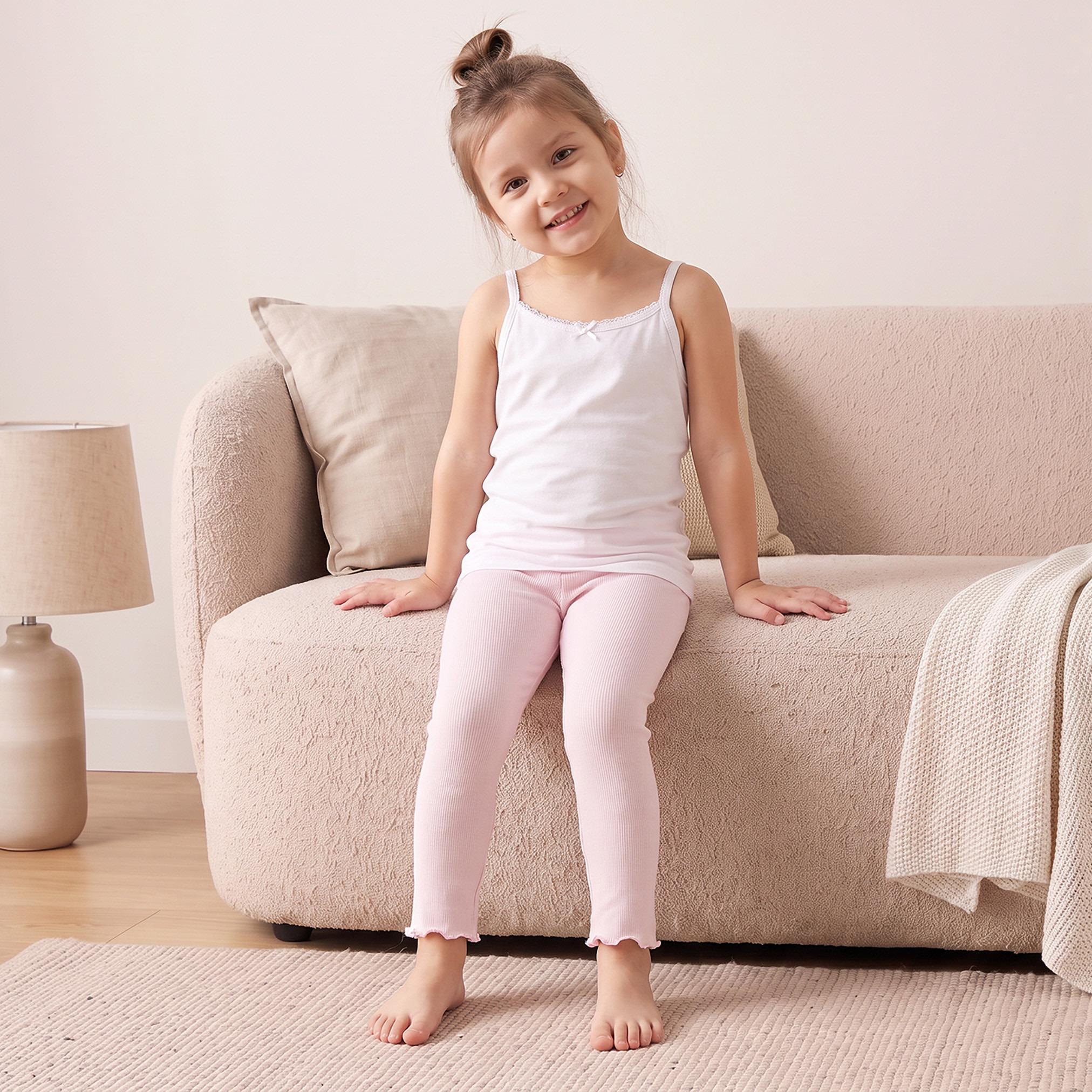 طقم فيستات بياقة مربعة 5 قطع من جونيورز-girls-clothing-innerwear-vests-image-6