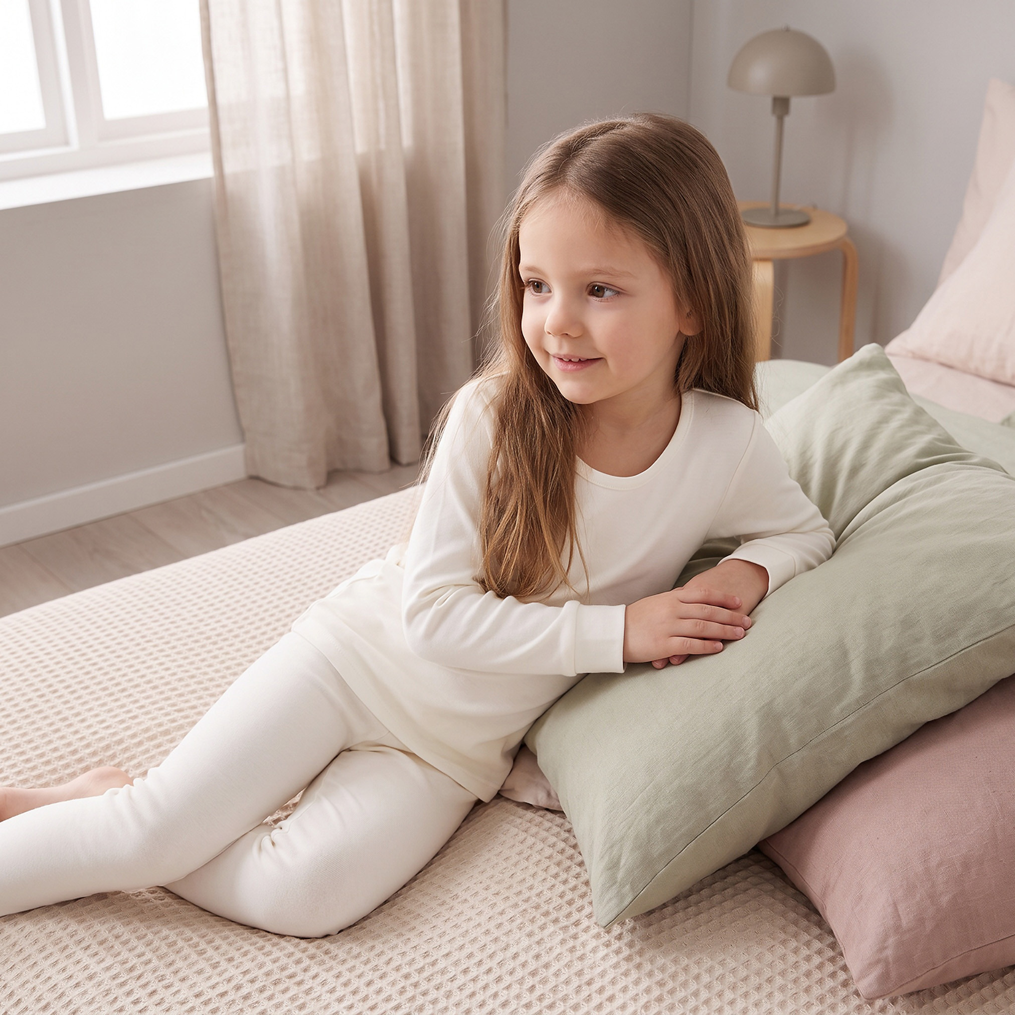 طقم حراري بياقة ضيقة وأكمام طويلة من جونيورز-girls-clothing-winterwear-thermalsets-image-5
