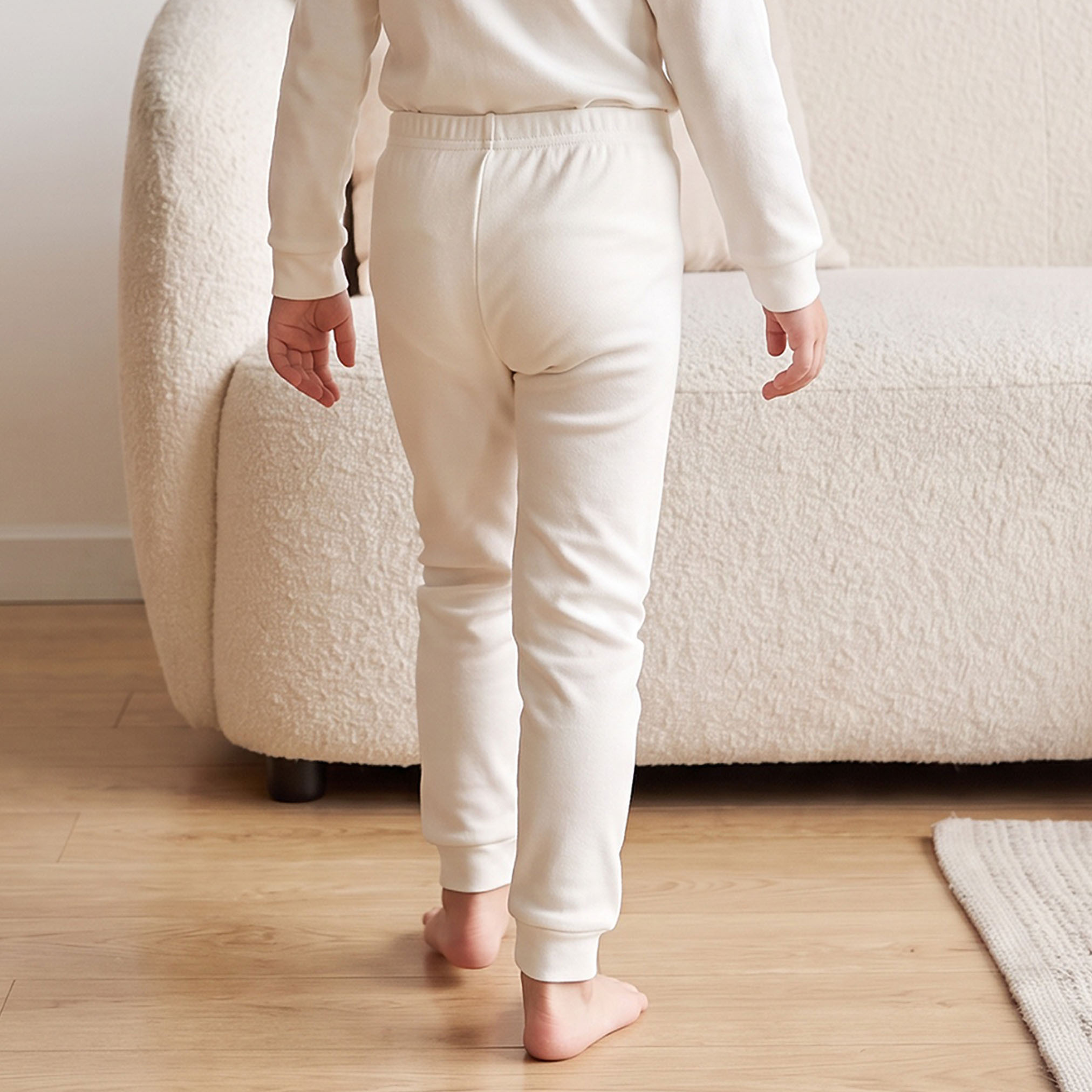 Pack of 2 Juniors Thermal Pants with Cuffed Hem-girls-clothing-winterwear-thermalsets-image-4