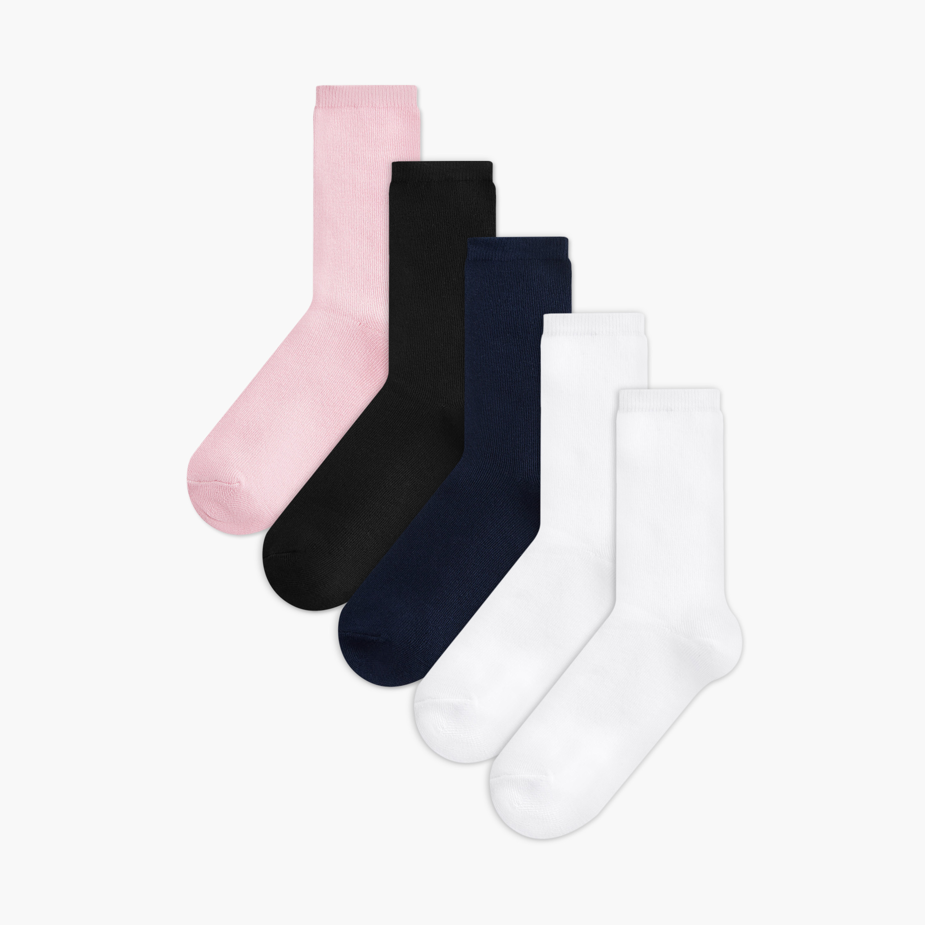 Gloo Solid Socks - Set of 5-girls-accessories-socks-image-1